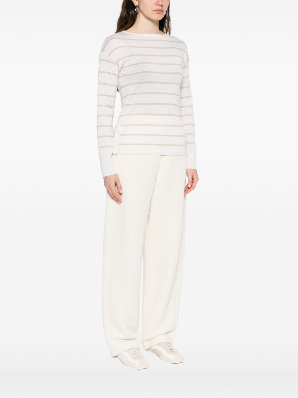 Max Mara CASHMERE AND SILK SWEATER Size M / US 6-8 / IT 42-44 - 5 Thumbnail