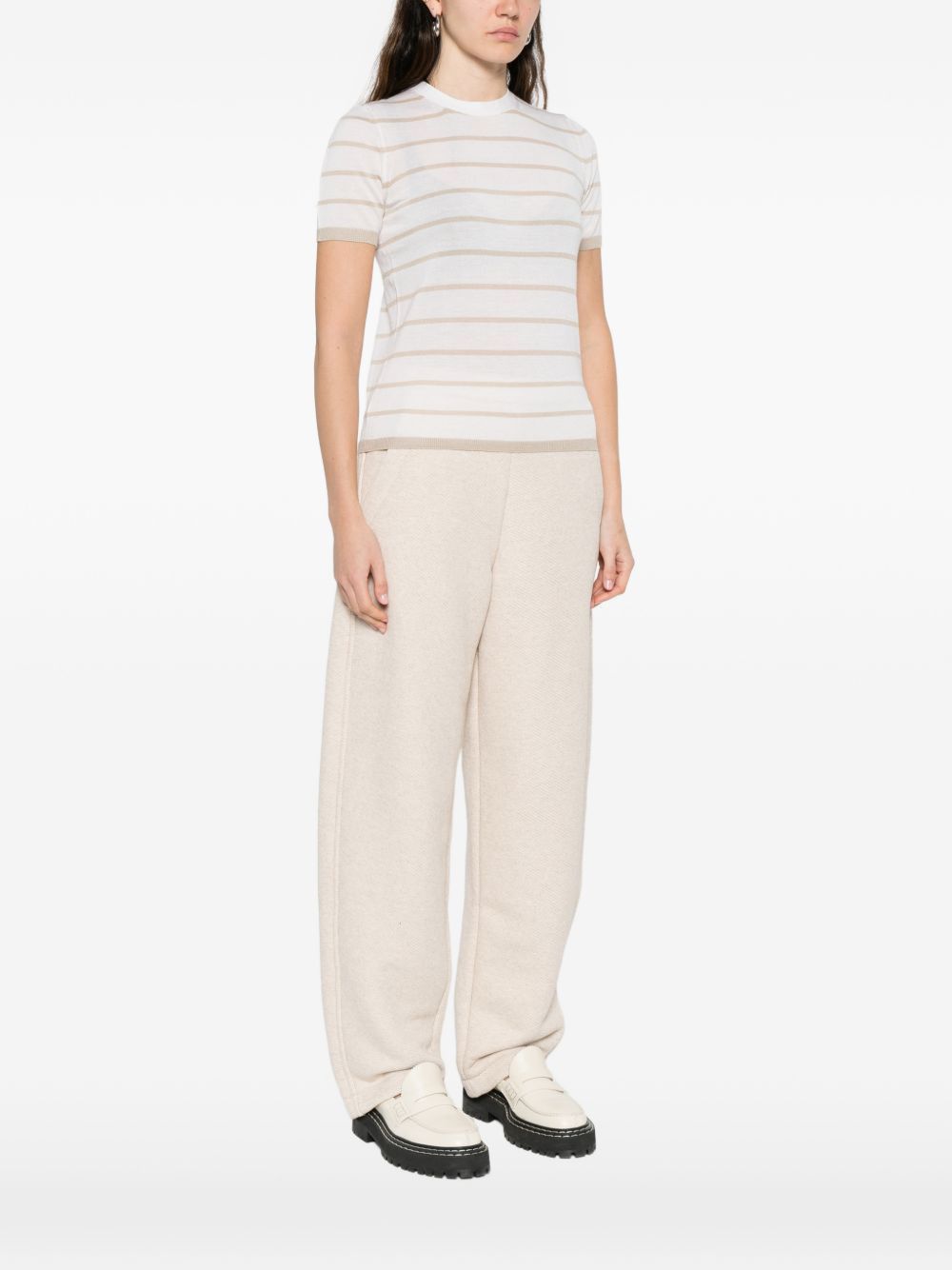 Max Mara STRIPED T-SHIRT Size M / US 6-8 / IT 42-44 - 5 Thumbnail