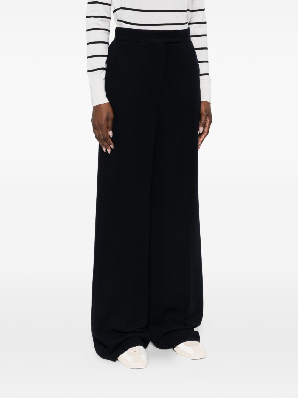 Max Mara WOOL TROUSERS Size 30" / US 8 / IT 44 - 2 Thumbnail