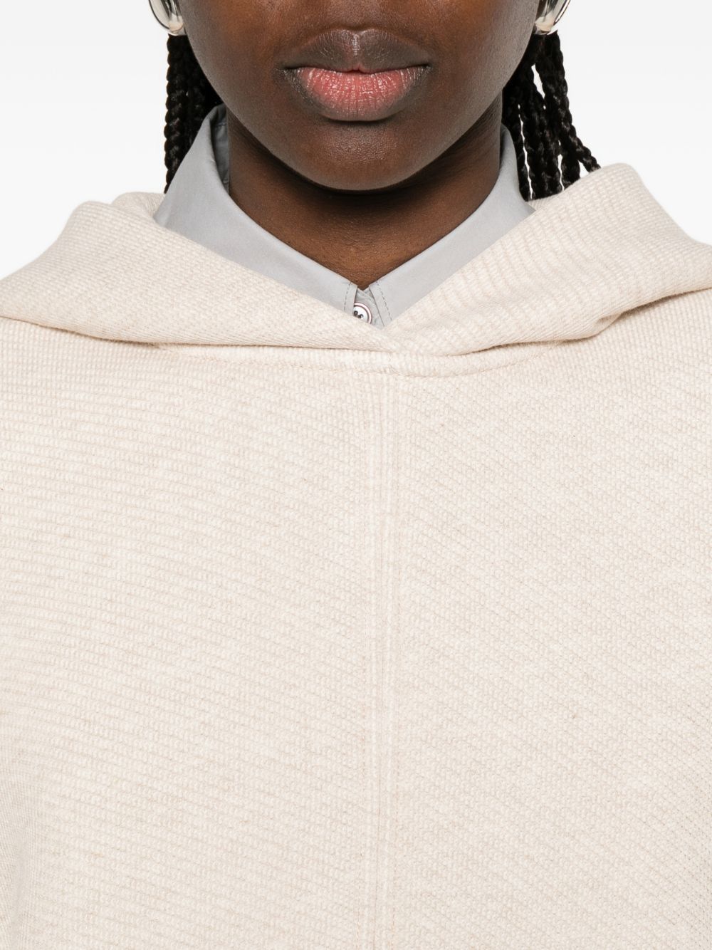Max Mara LOGO COTTON HOODIE Size XL / US 12-14 / IT 48-50 - 5 Thumbnail