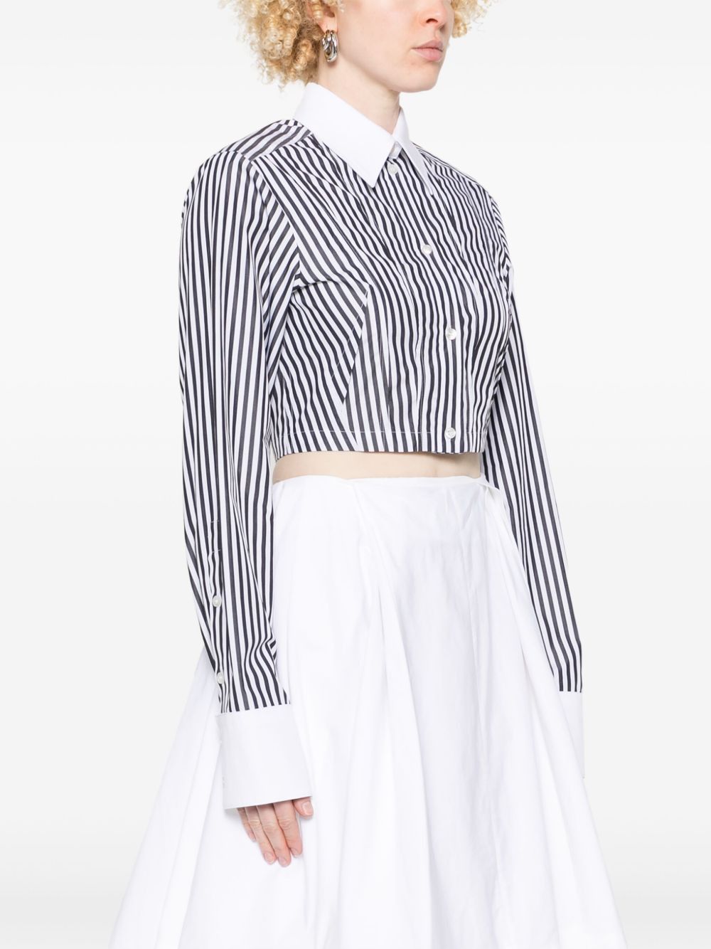 Sportmax STRIPED SHIRT Size XS / US 0-2 / IT 36-38 - 5 Thumbnail