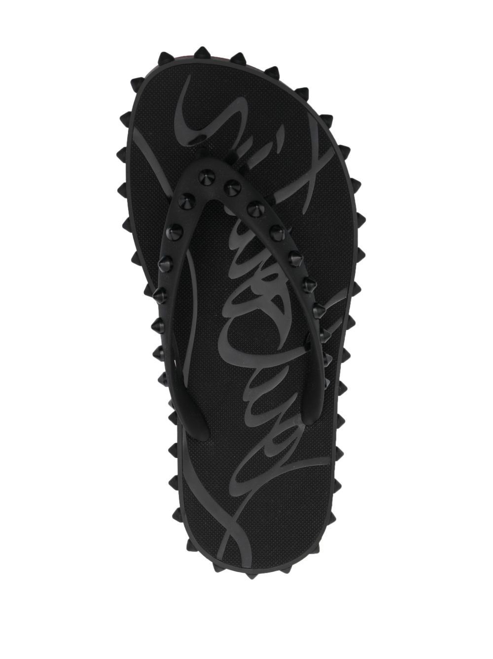Christian Louboutin SUPER LOUBI FLIP FLOPS Size US 7 / IT 37 - 4 Thumbnail