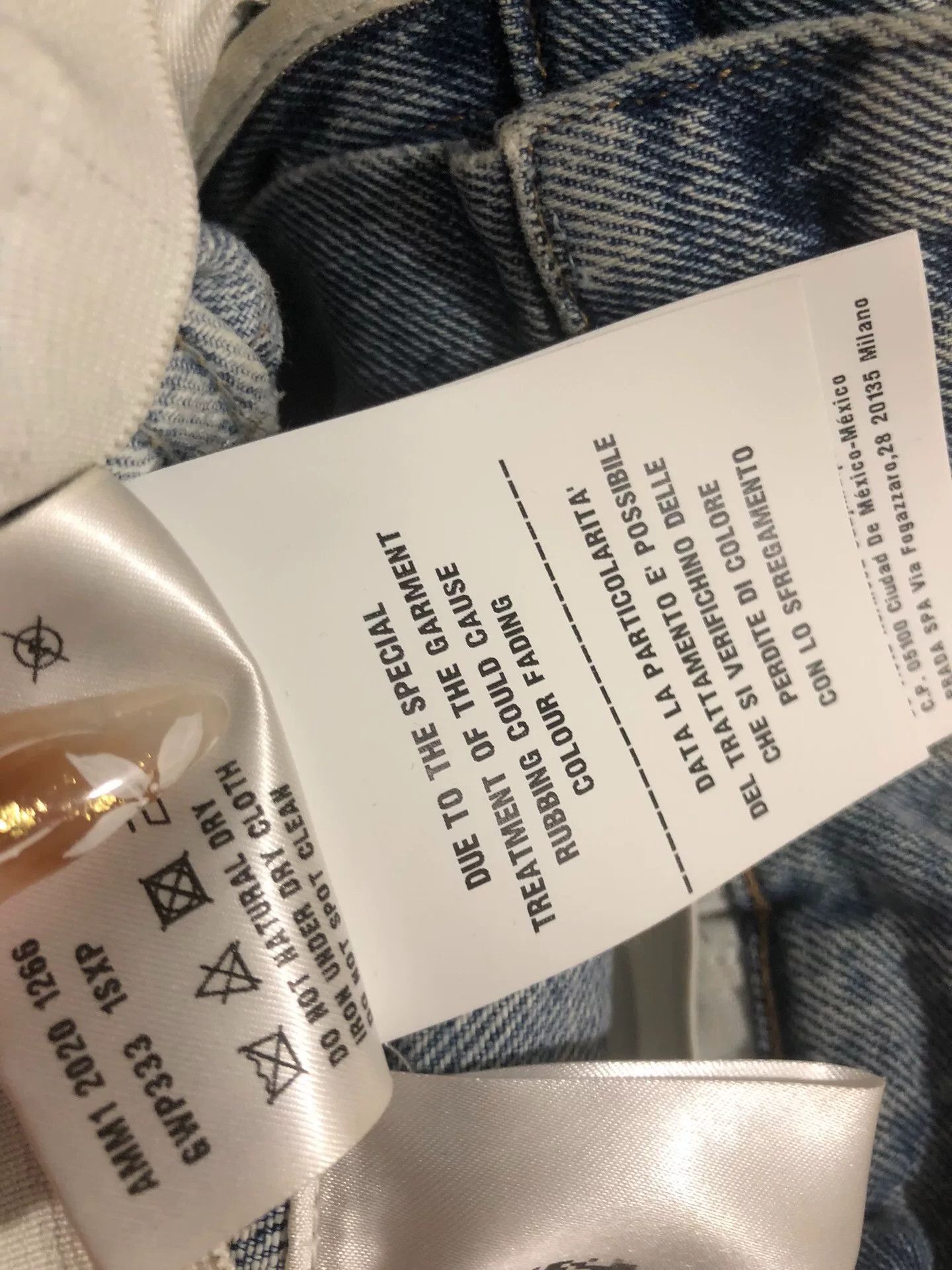 Miu Miu Miu Miu High-Waisted Denim Pants Size 25" / US 0 / IT 36 - 6 Thumbnail