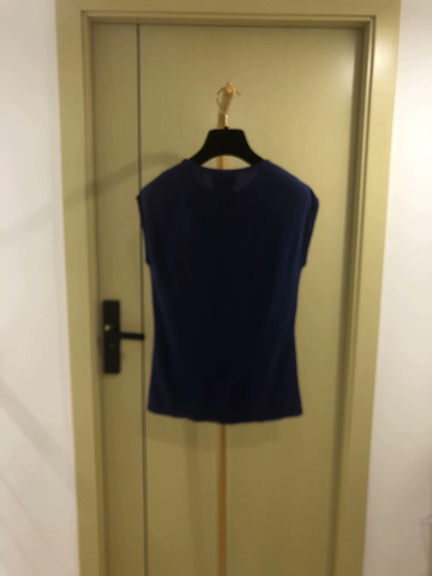 Chanel Chanel Blue Knitted Vest with Logo Size S / US 4 / IT 40 - 2 Thumbnail