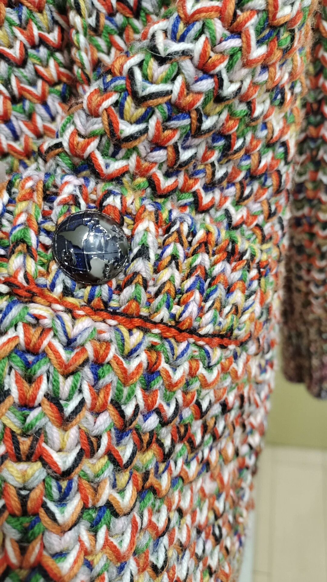 Chanel Chanel Multicolor Knit Tweed Top Size M / US 6-8 / IT 42-44 - 4 Thumbnail
