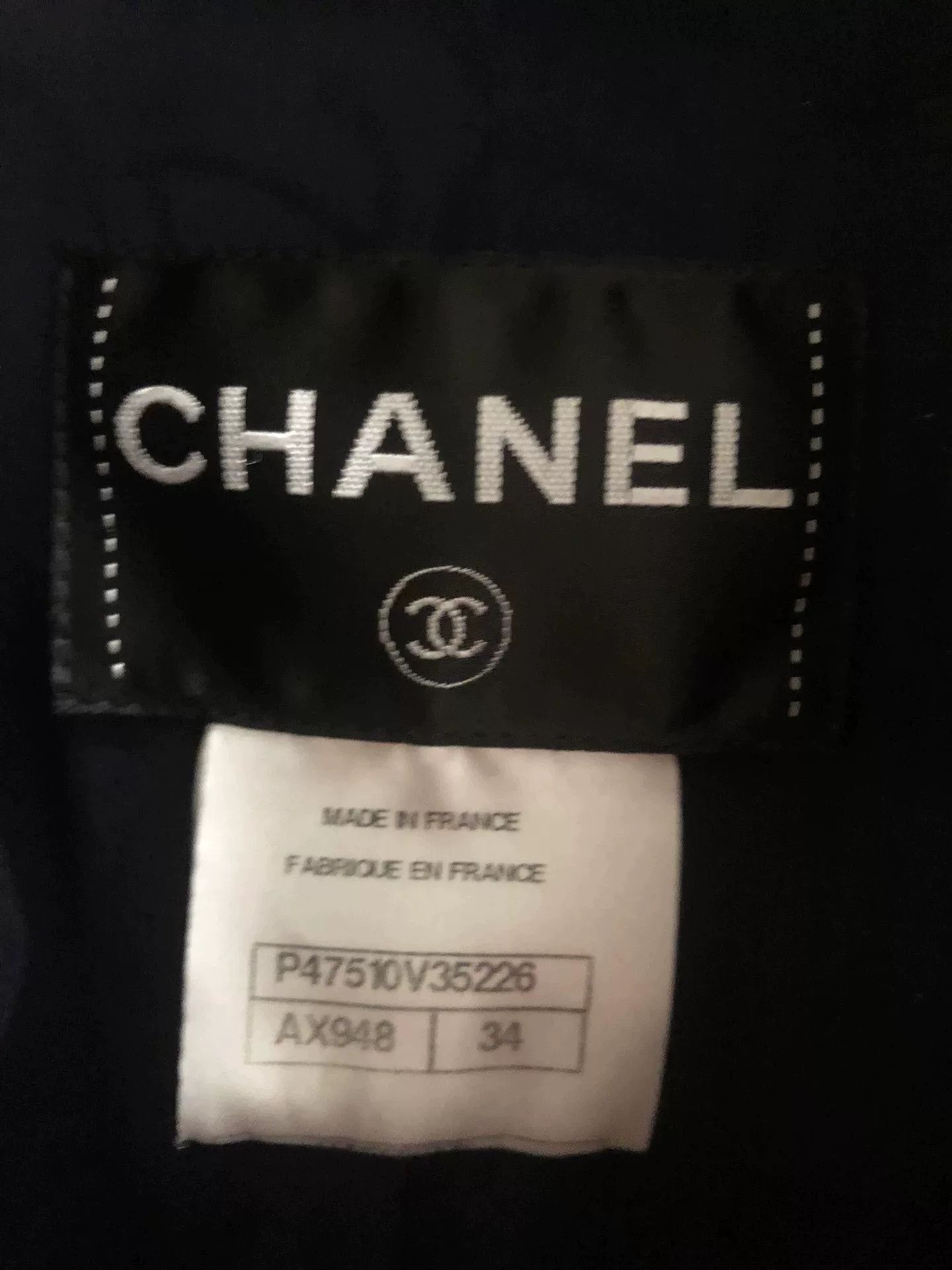 Chanel Chanel Dark Blue Casual Jacket Size S / US 4 / IT 40 - 7 Thumbnail