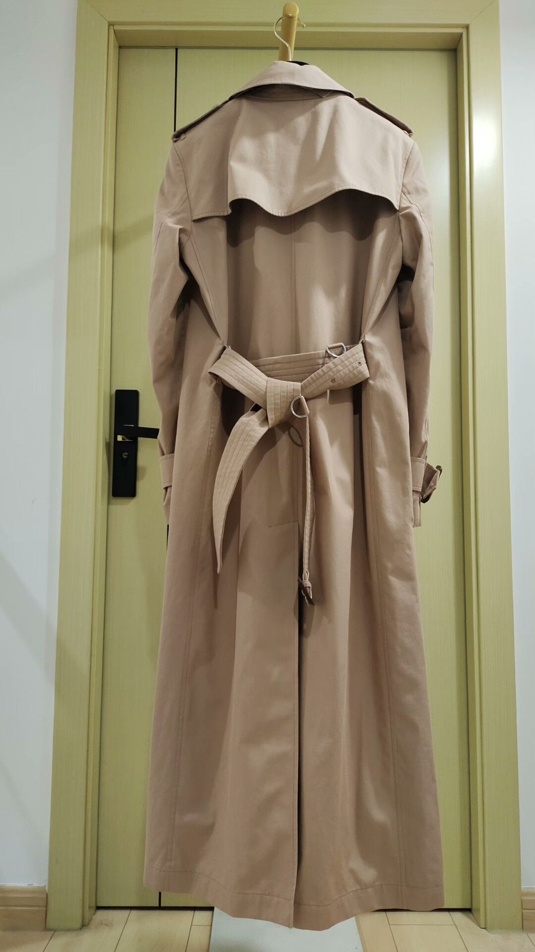 Burberry Burberry Khaki Pink Long Trench Coat Size M / US 6-8 / IT 42-44 - 2 Thumbnail