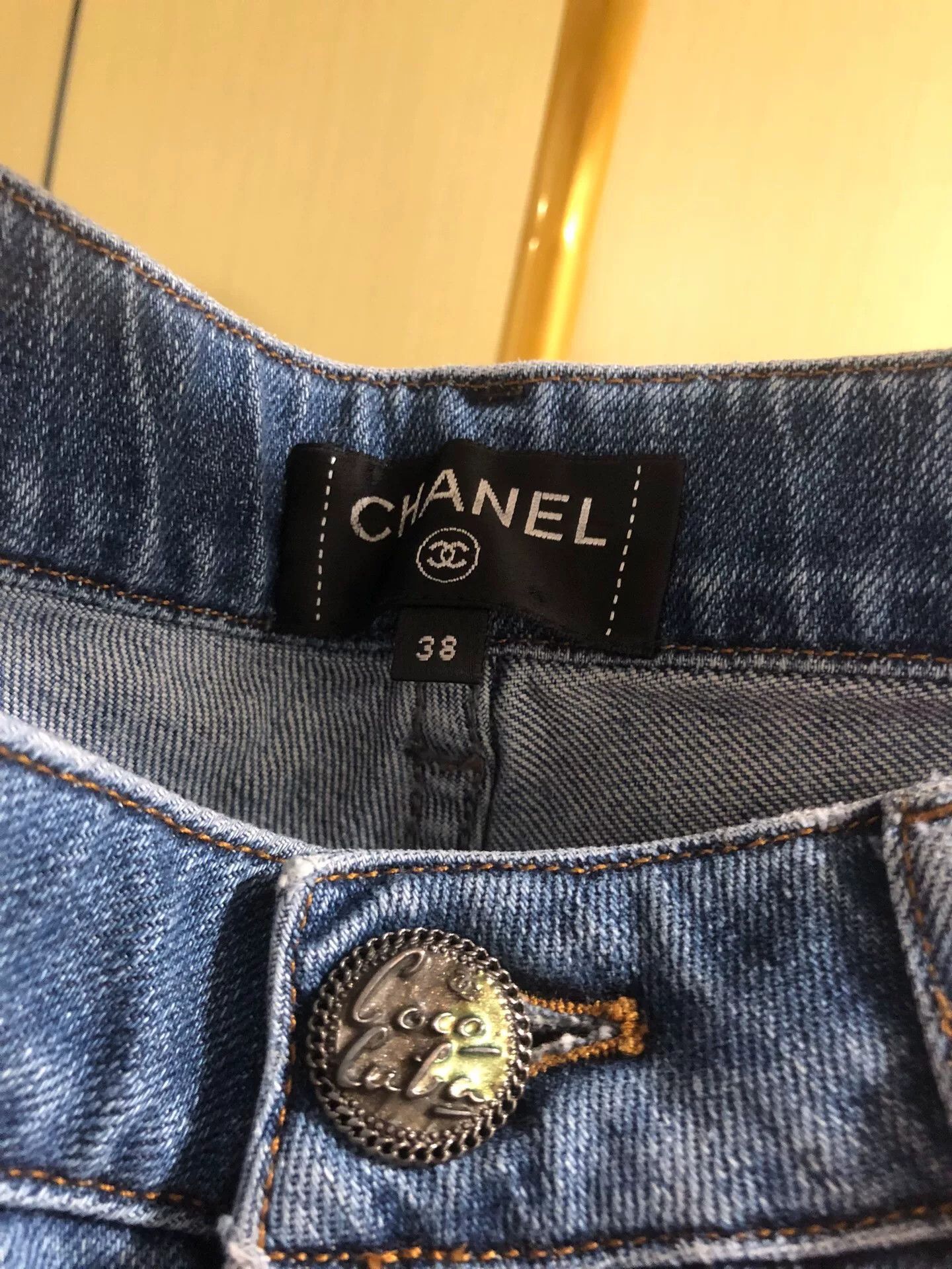 Chanel Chanel Ombre Pattern Denim Pants Size 27" / US 4 / IT 40 - 3 Thumbnail