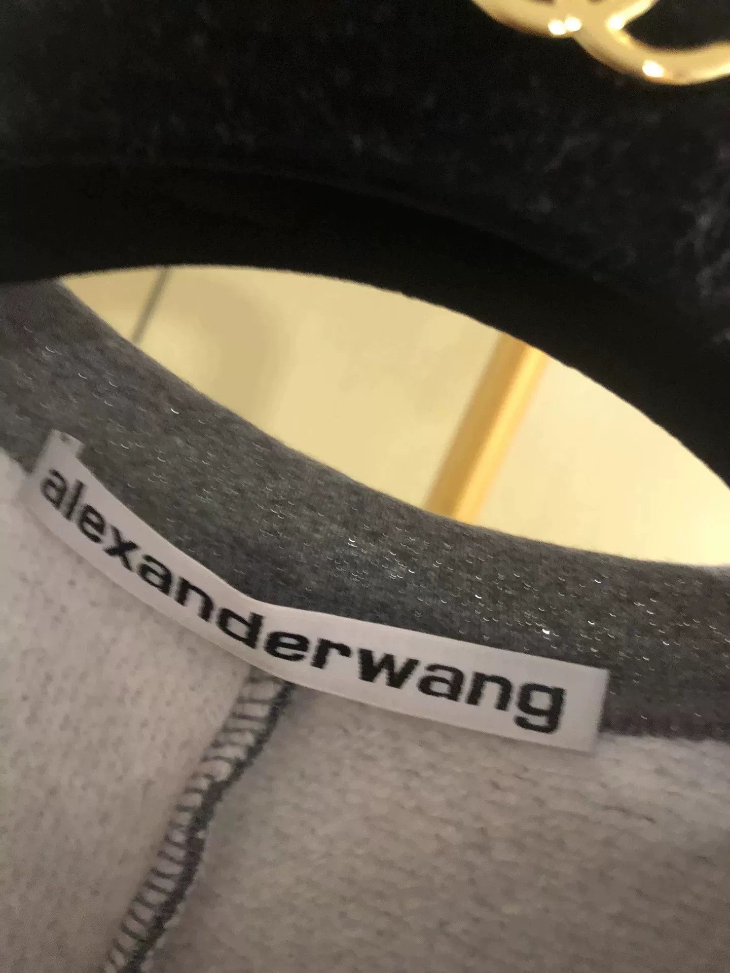 Alexander Wang Alexander Wang Gray Glitter Sweatshirt Size US L / EU 52-54 / 3 - 3 Thumbnail