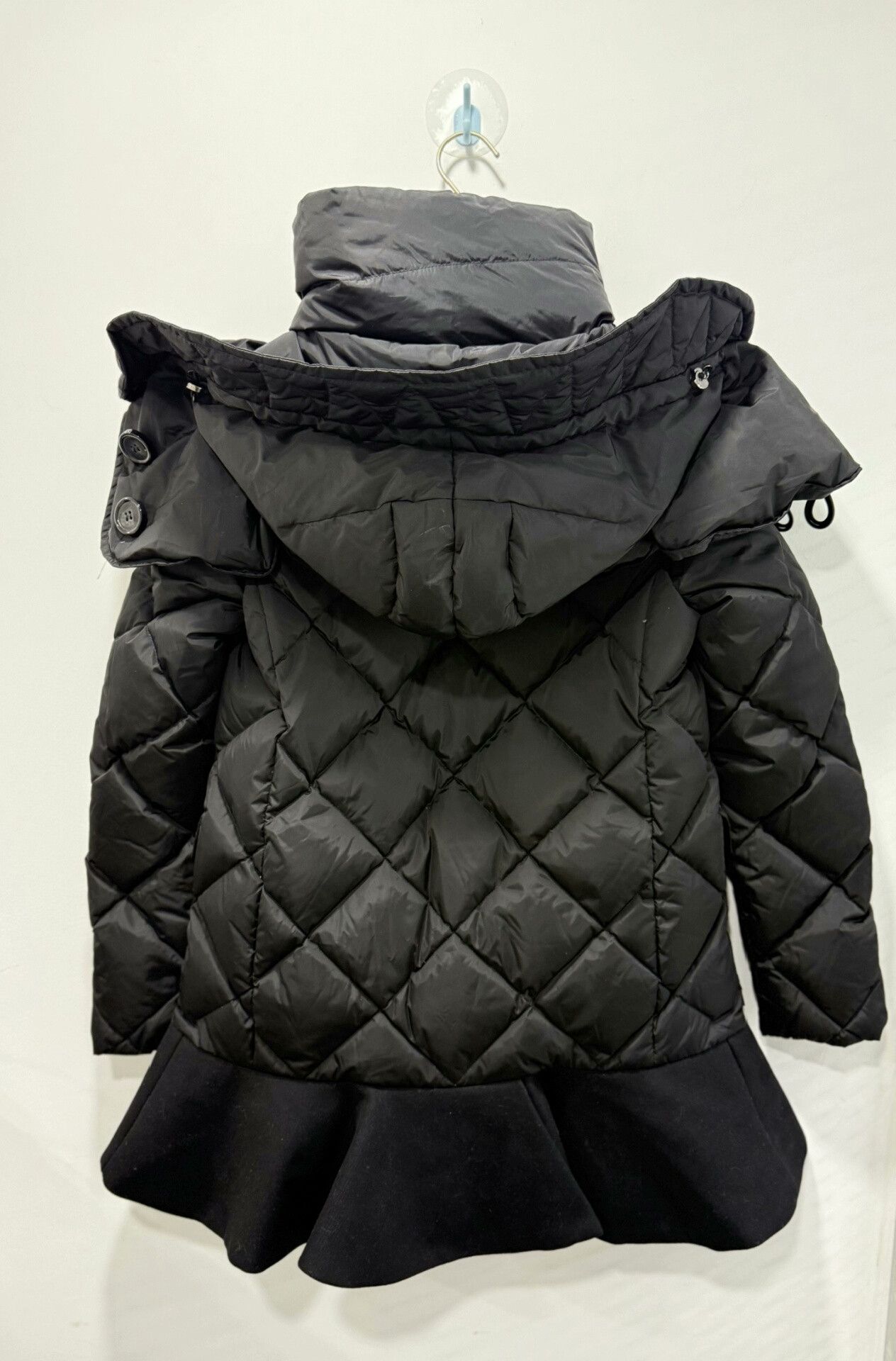 Moncler Moncler Hooded Ruffle Hem Down Jacket Size S / US 4 / IT 40 - 2 Thumbnail