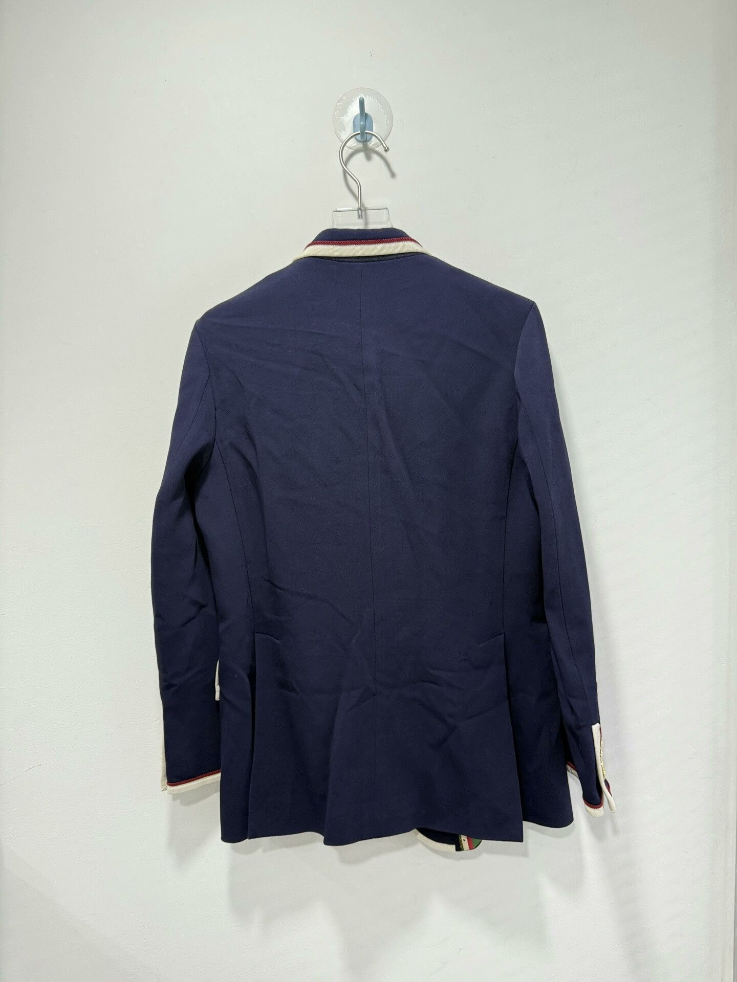 Gucci Gucci Navy Striped Suit Size 42 Size US XS / EU 42 / 0 - 2 Thumbnail