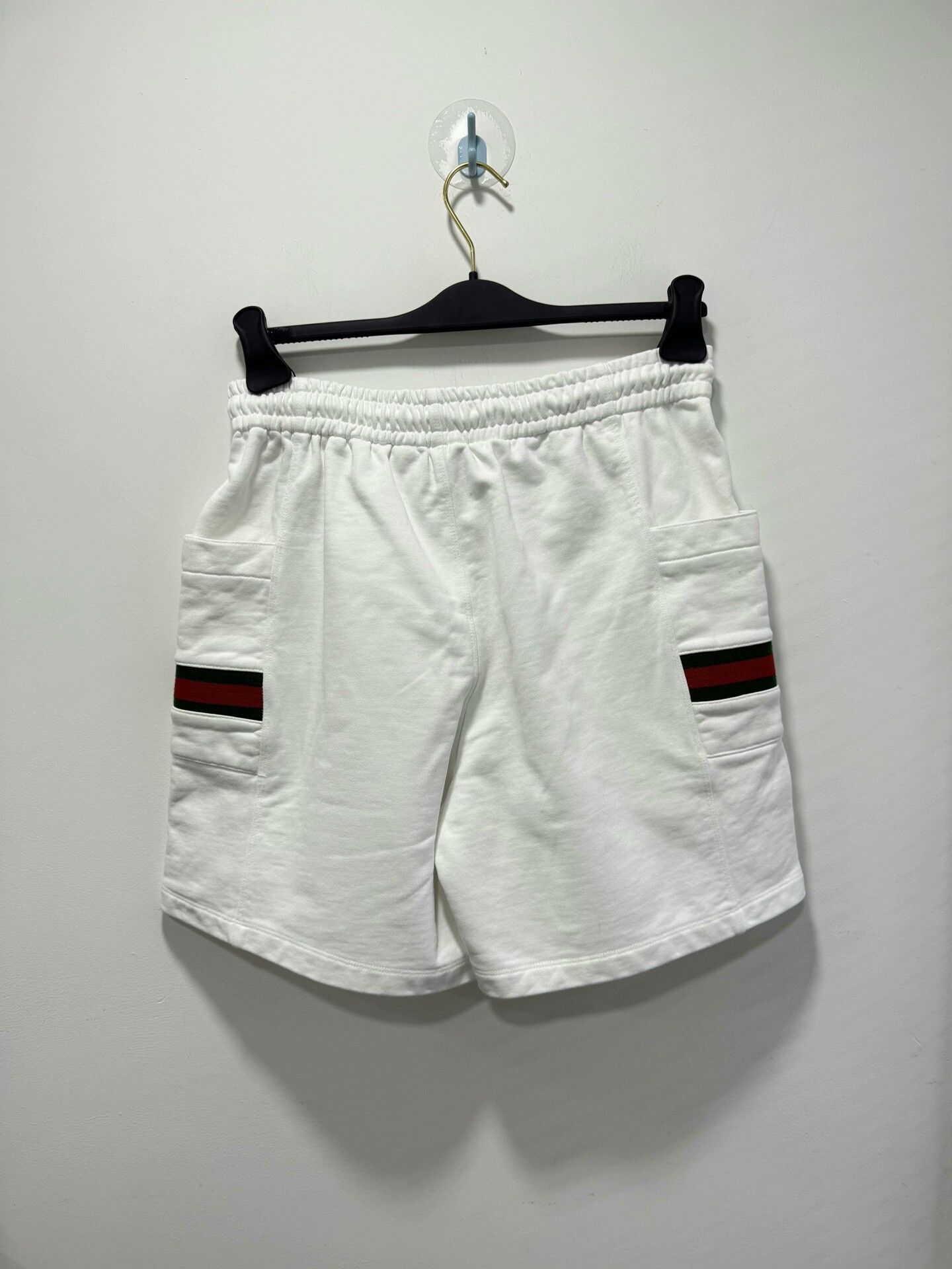 Gucci Gucci White Striped Shorts Medium Size Size US 30 / EU 46 - 2 Thumbnail