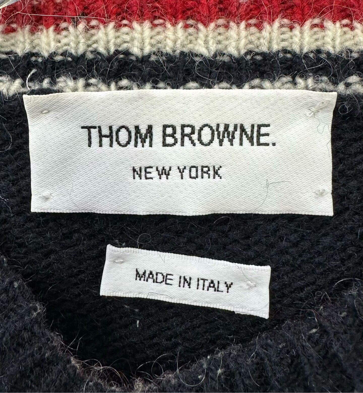 Thom Browne Thom Browne Striped Knit Sweater Size 0 Size US XS / EU 42 / 0 - 3 Thumbnail