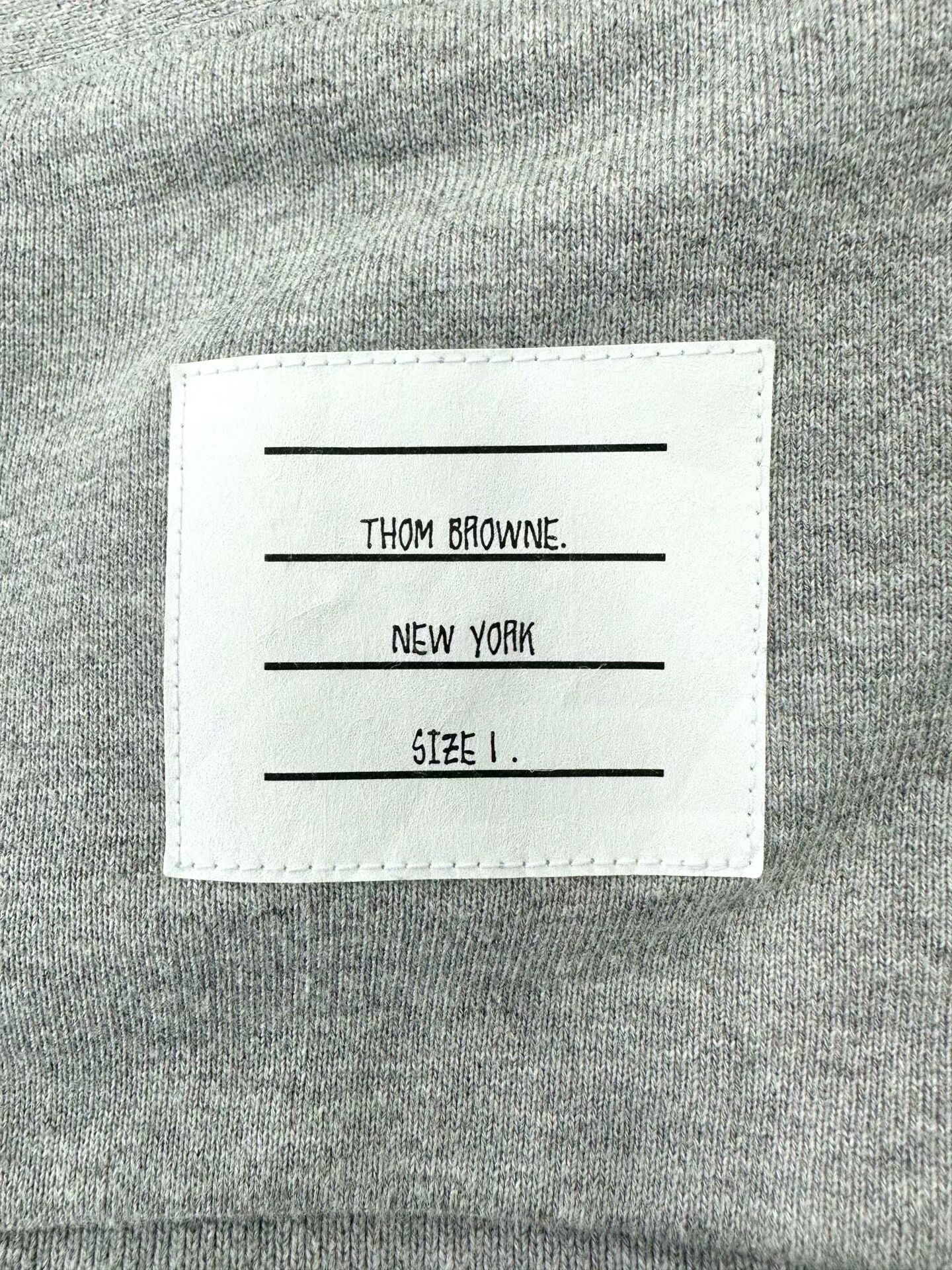 Thom Browne Gray Thom Browne Knit Cardigan Sweater Size US S / EU 44-46 / 1 - 5 Thumbnail
