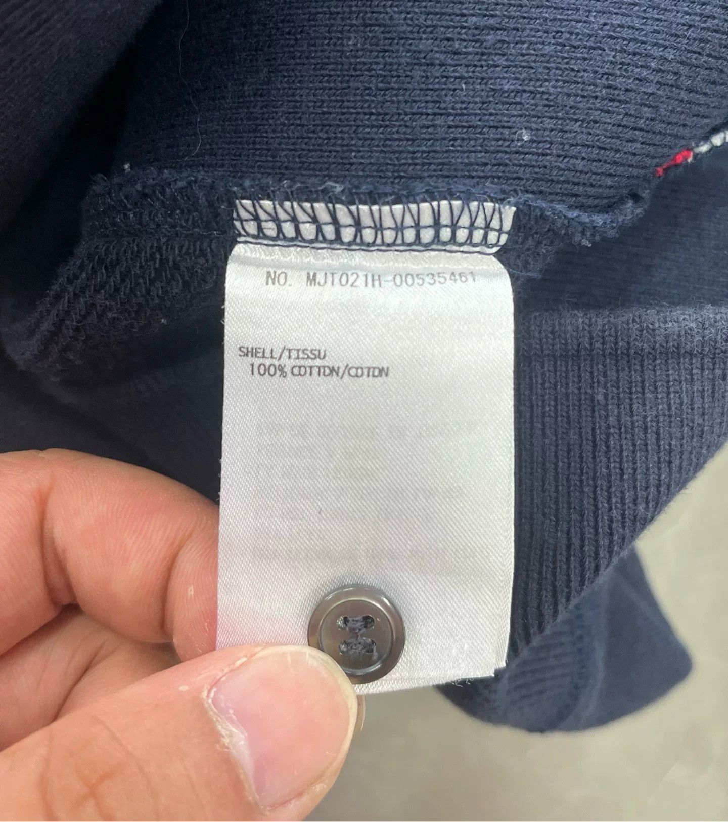 Thom Browne Thom Browne Navy Striped Sweatshirt Size US M / EU 48-50 / 2 - 3 Thumbnail