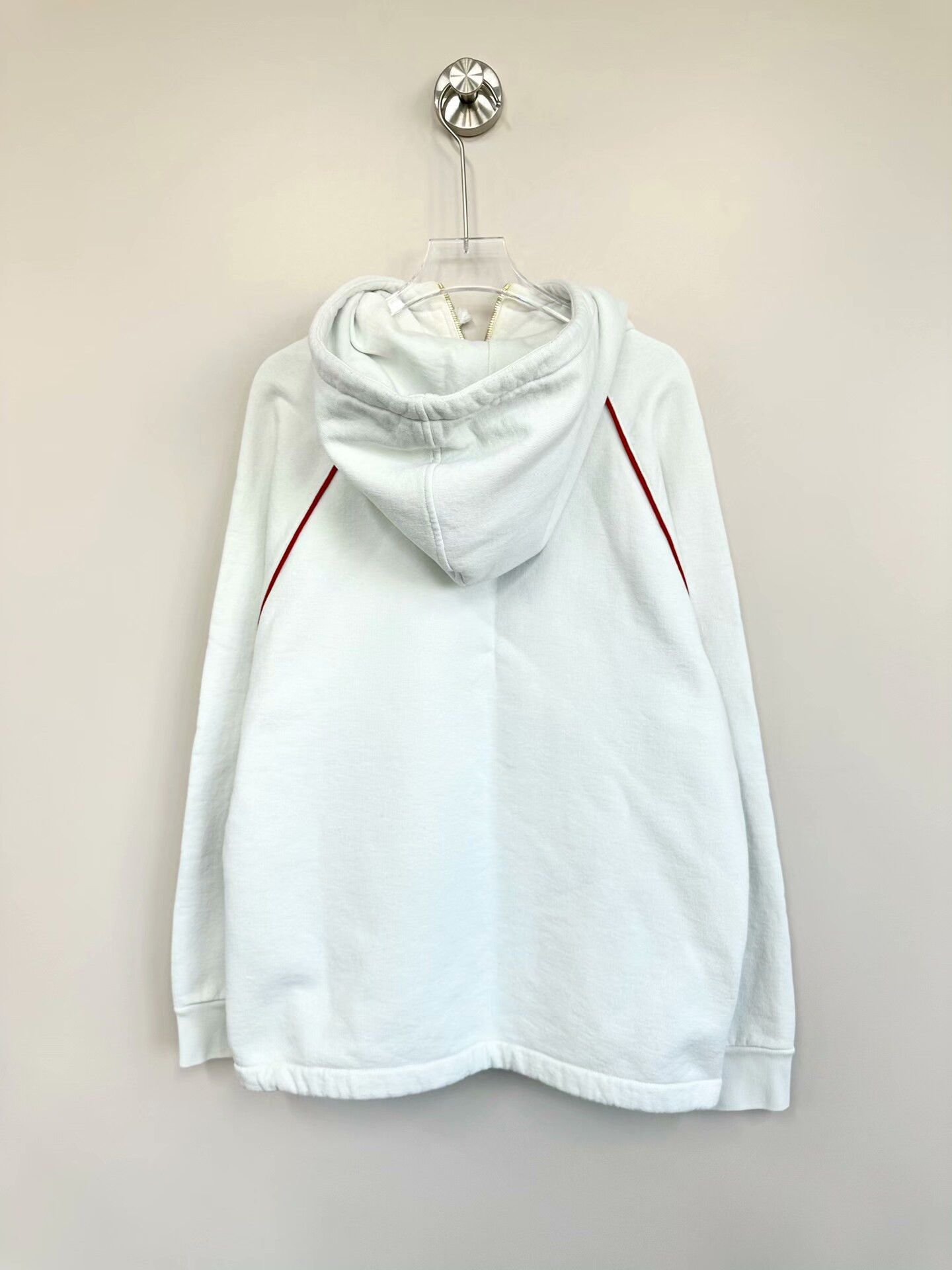 Gucci Gucci White Half-Zip Hoodie with Logo Size XS / US 0-2 / IT 36-38 - 2 Thumbnail