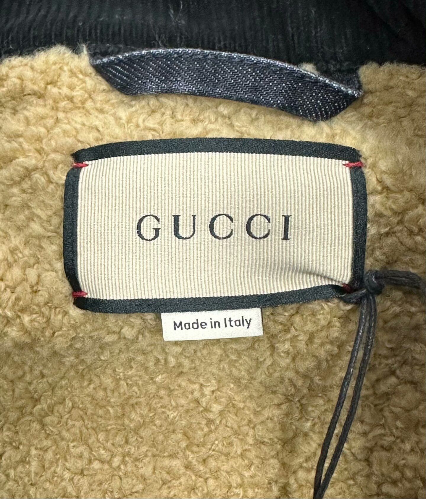 Gucci Gucci Blue Denim Jacket with Embellishments Size US S / EU 44-46 / 1 - 4 Thumbnail