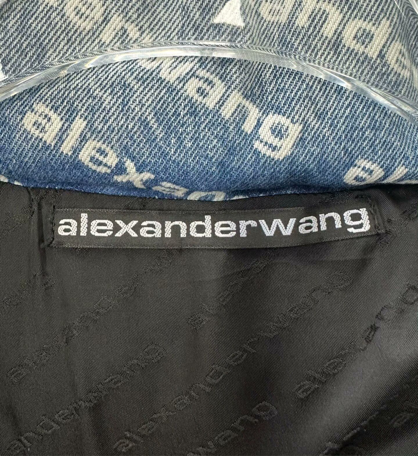 Alexander Wang Alexander Wang Blue Cotton Jacket Size S Size S / US 4 / IT 40 - 3 Thumbnail