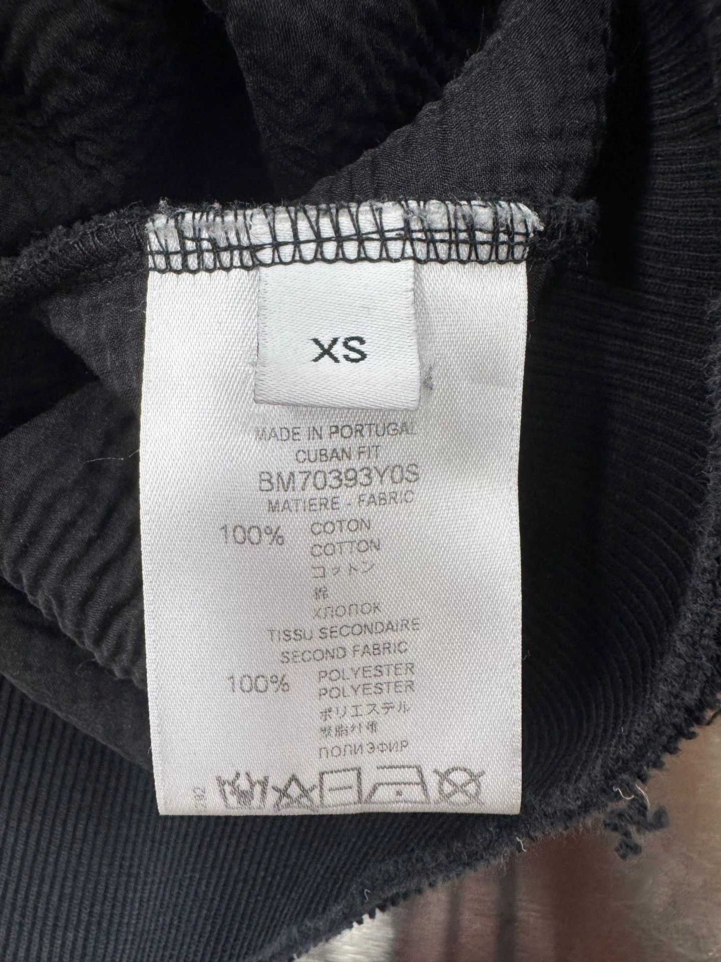Givenchy Givenchy Black Distressed Logo Hoodie XS Size XS / US 0-2 / IT 36-38 - 4 Thumbnail