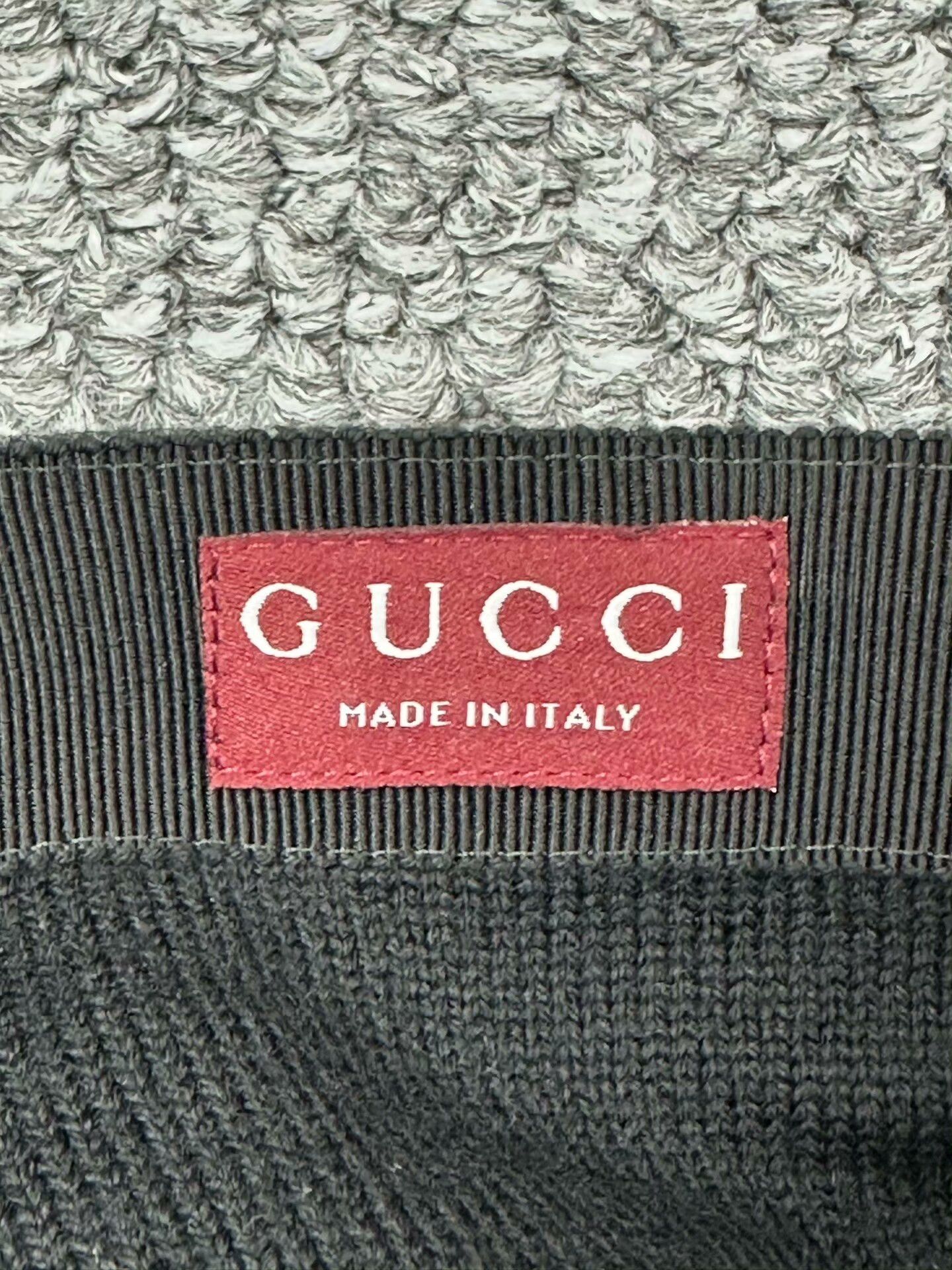 Gucci Gucci Gray GG Pattern Wool Cap Size ONE SIZE - 4 Thumbnail