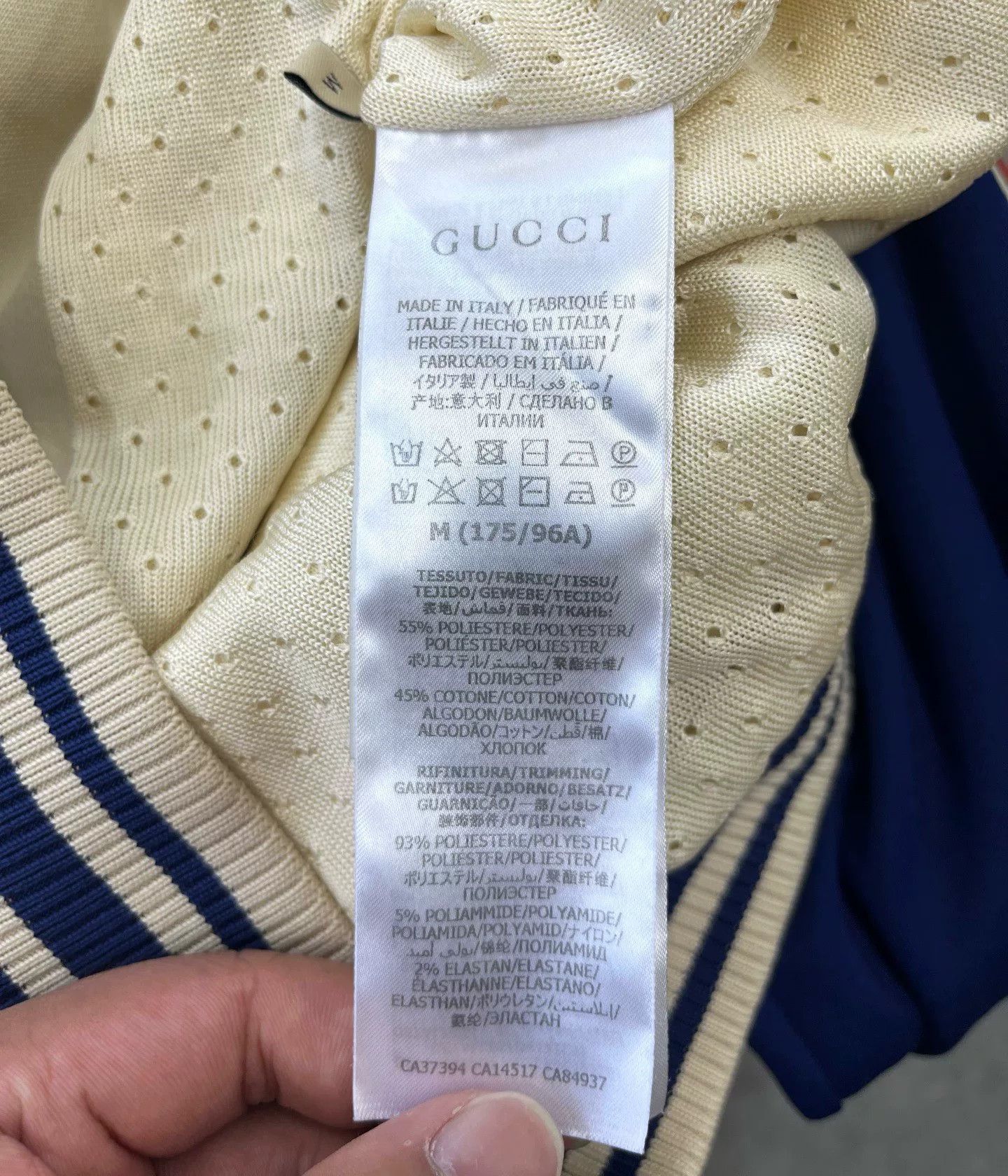 Gucci Gucci Multicolor Logo Jacket M Size Size US M / EU 48-50 / 2 - 4 Thumbnail