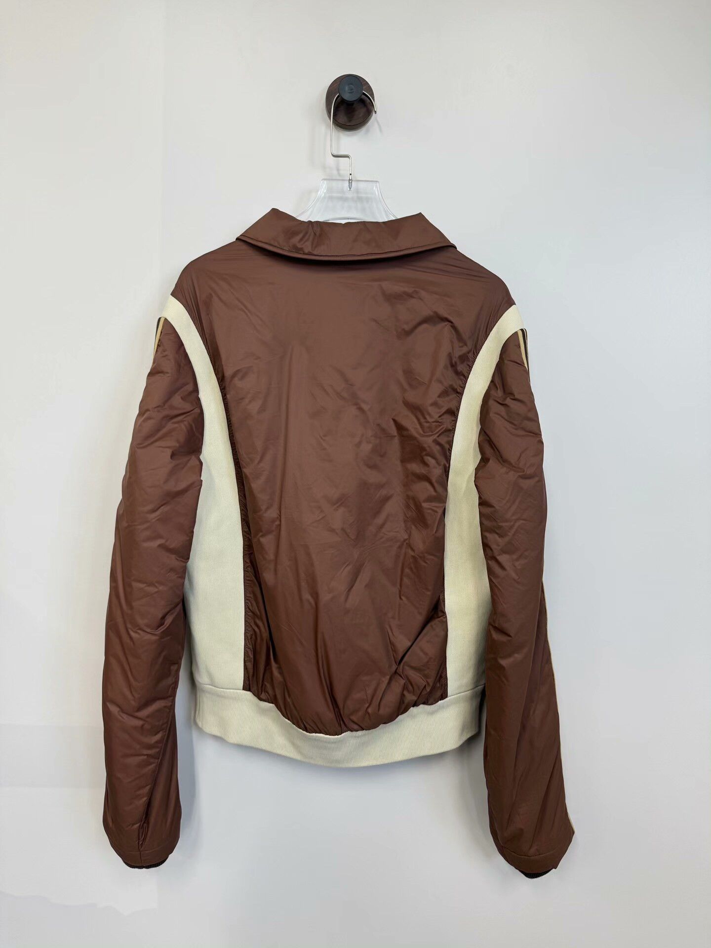 Gucci Gucci Brown Nylon Zip Jacket M Size Size US M / EU 48-50 / 2 - 2 Thumbnail