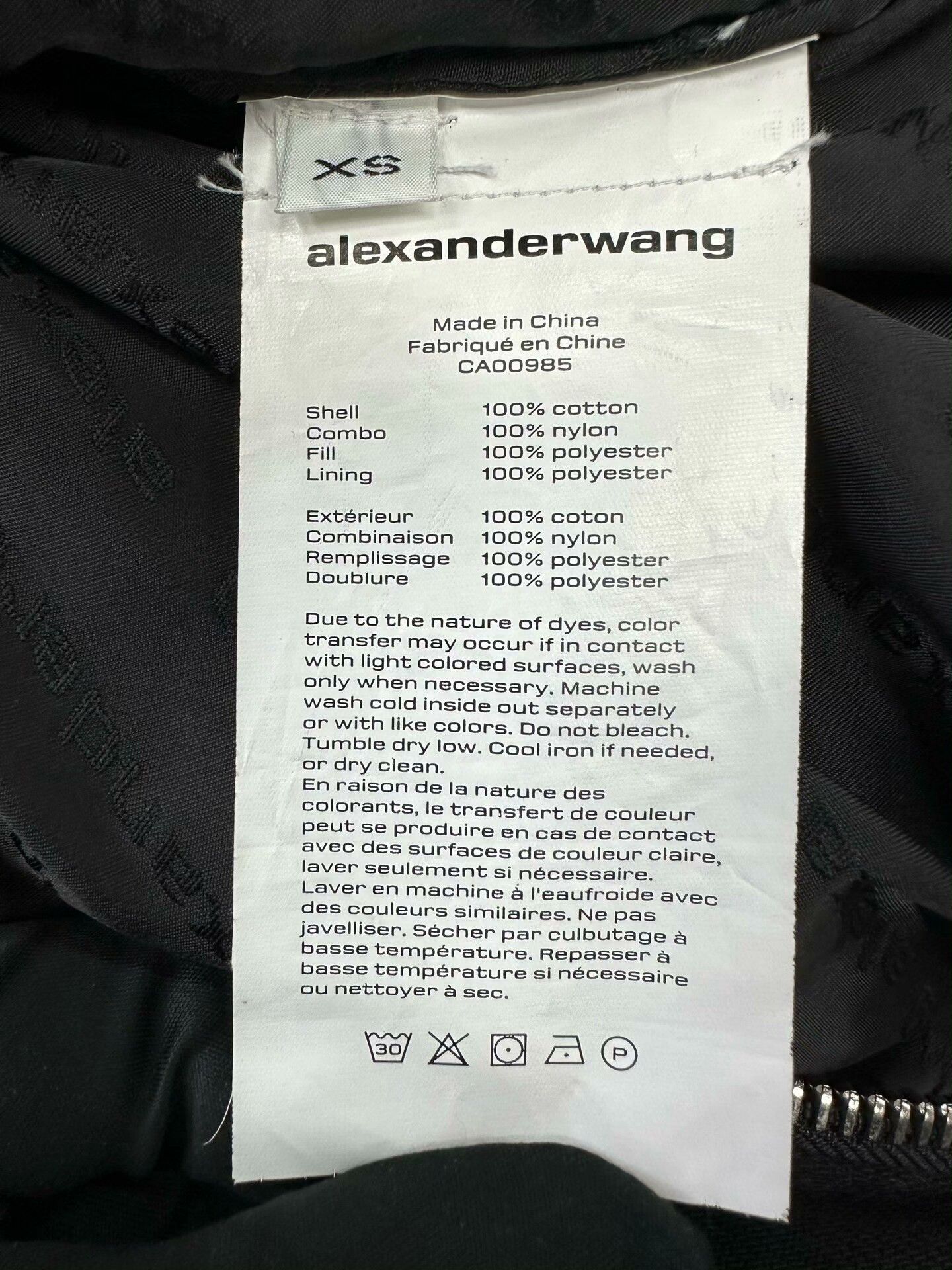 Alexander Wang Alexander Wang Black Denim Jacket Size XS / US 0-2 / IT 36-38 - 4 Thumbnail