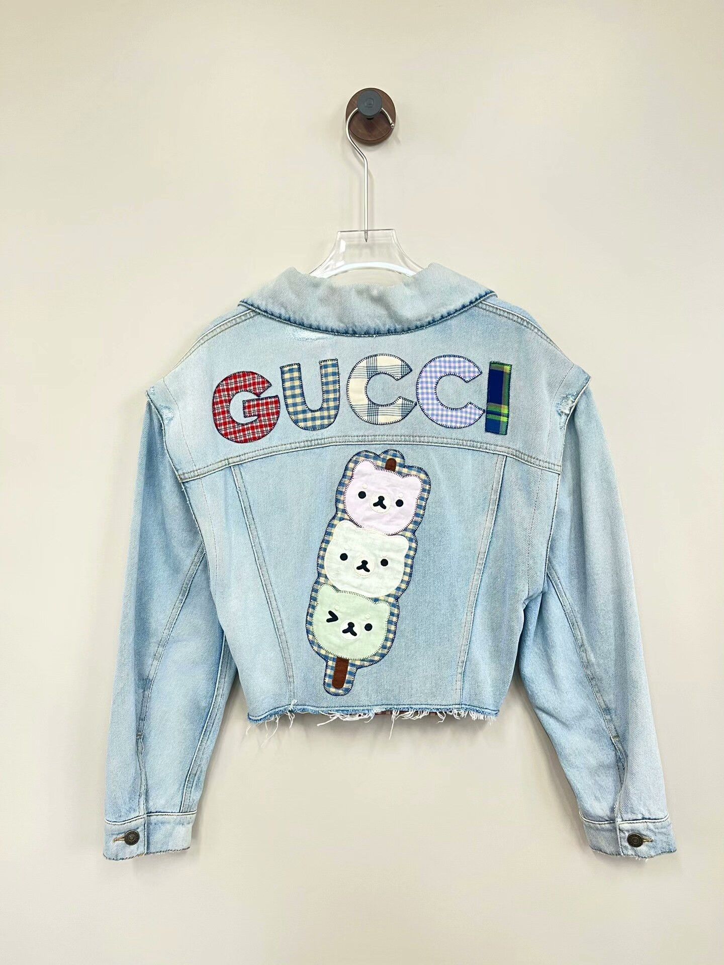 Gucci Gucci Rainbow Cartoon Denim Jacket Size US S / EU 44-46 / 1 - 2 Thumbnail
