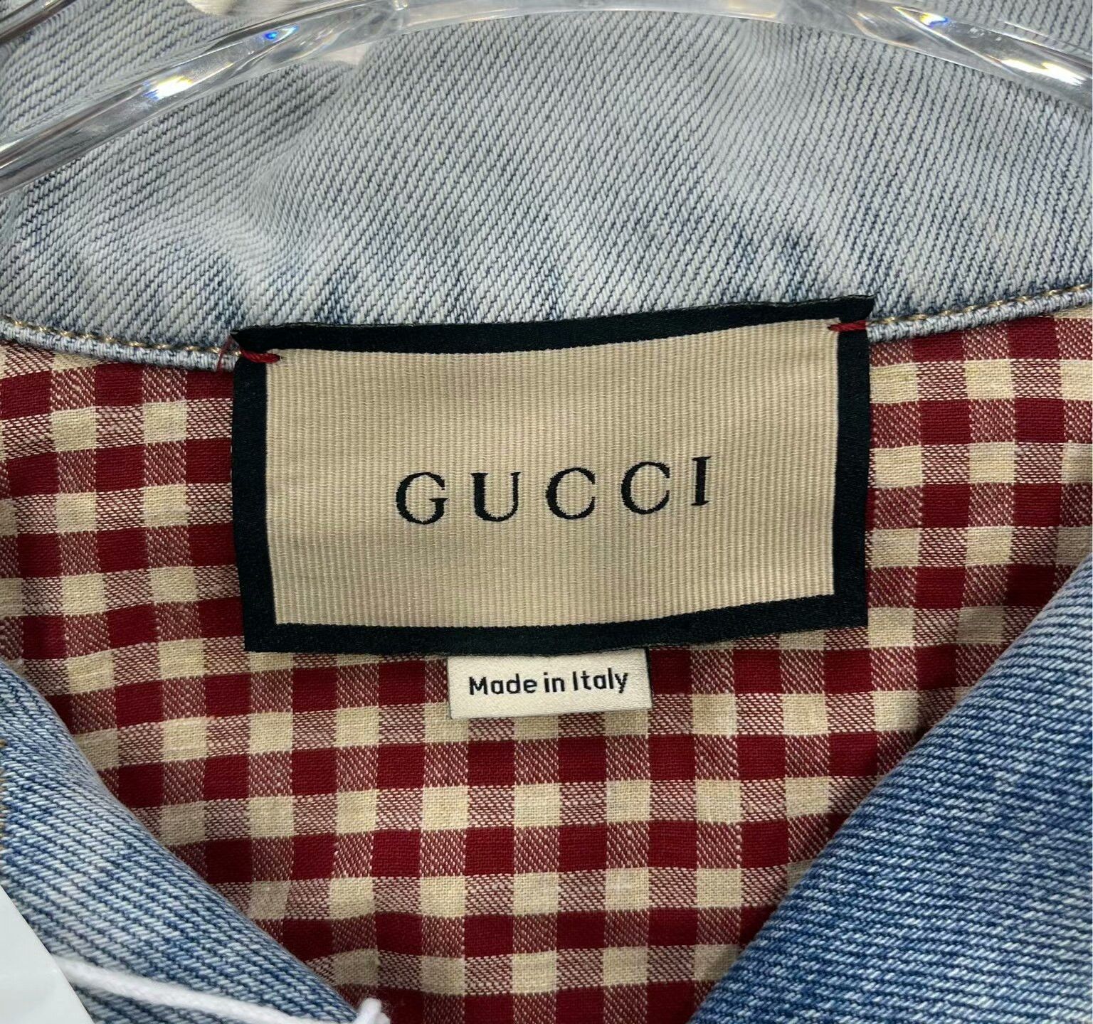 Gucci Gucci Rainbow Cartoon Denim Jacket Size US S / EU 44-46 / 1 - 3 Thumbnail
