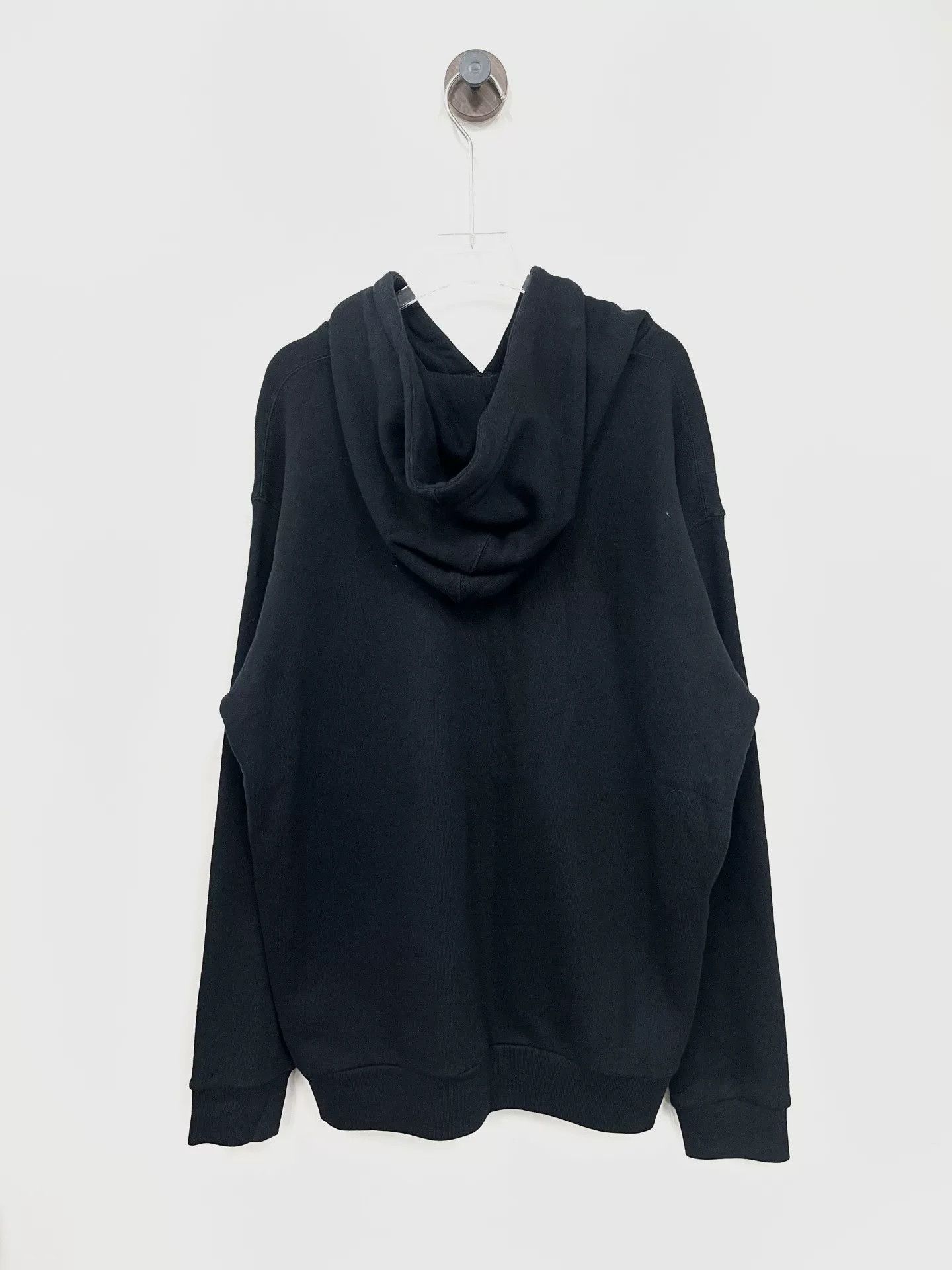 Gucci Gucci Black Distressed Logo Hoodie Size US M / EU 48-50 / 2 - 2 Thumbnail