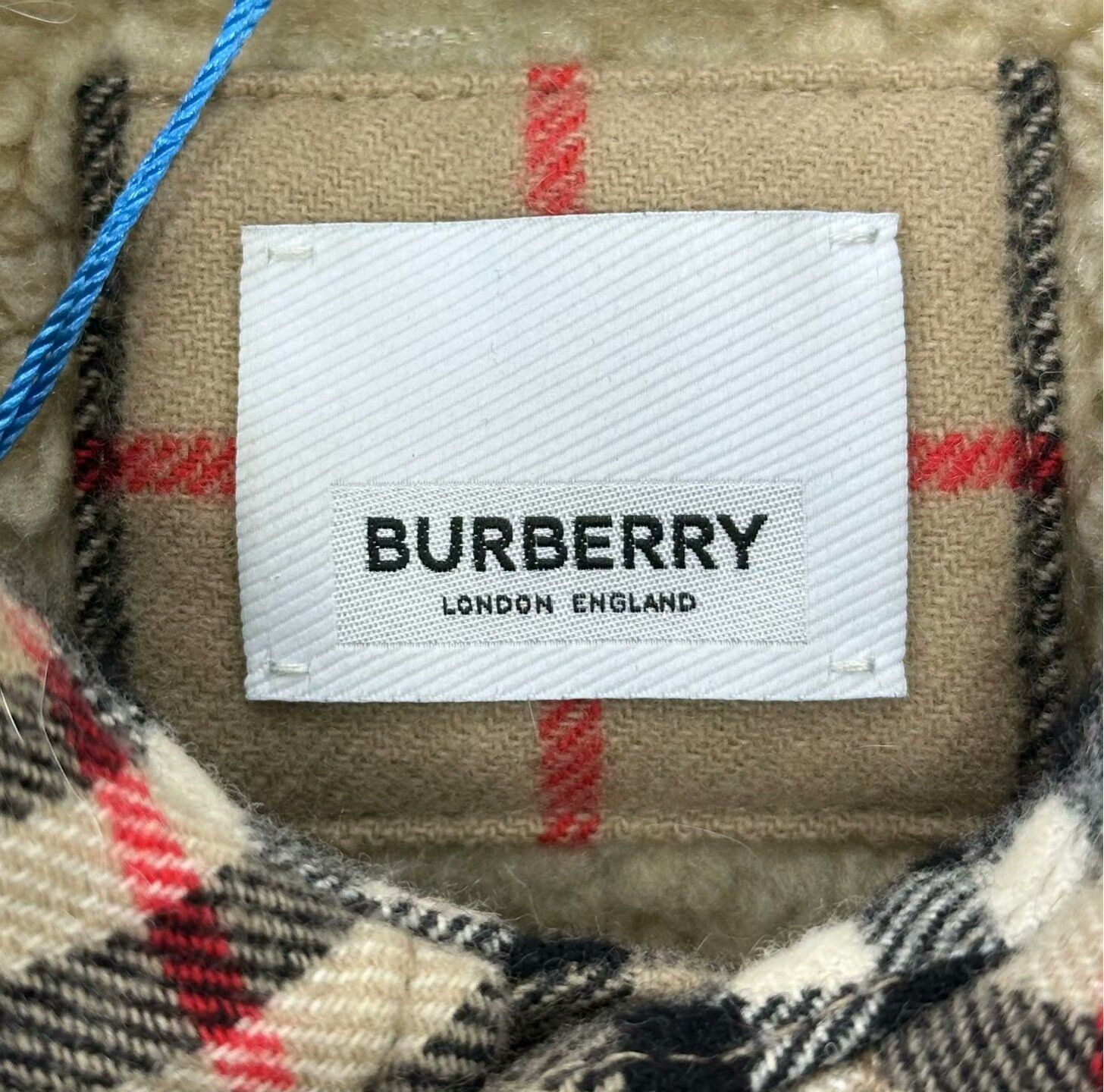 Burberry Burberry Beige Check Lambswool Jacket XS Size XS / US 0-2 / IT 36-38 - 3 Thumbnail