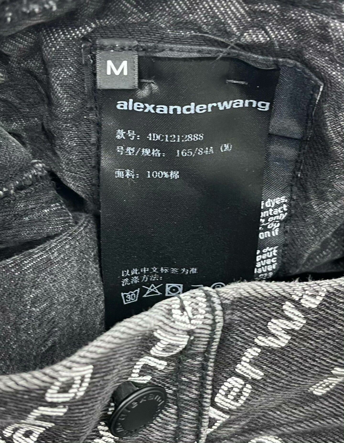 Alexander Wang Black Alexander Wang Denim Jacket Size US M / EU 48-50 / 2 - 4 Thumbnail