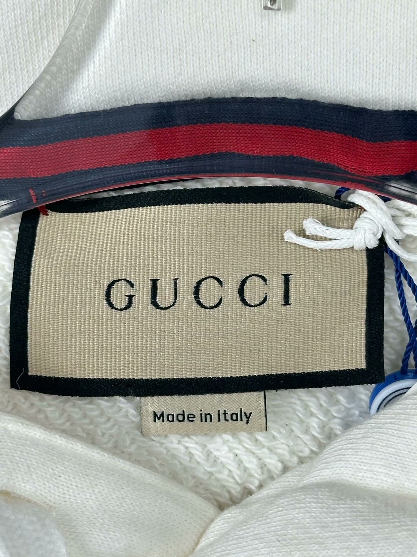 Gucci Gucci White Hooded Sweatshirt XS Size XS / US 0-2 / IT 36-38 - 3 Thumbnail