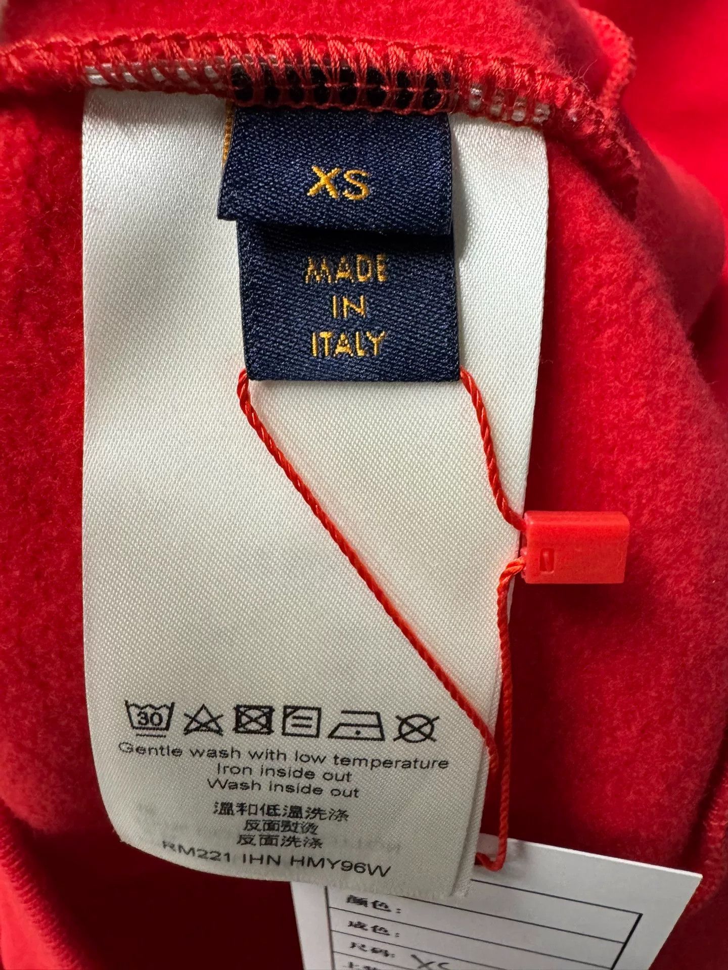 Louis Vuitton Louis Vuitton Red Pullover Sweater XS Size XS / US 0-2 / IT 36-38 - 3 Thumbnail