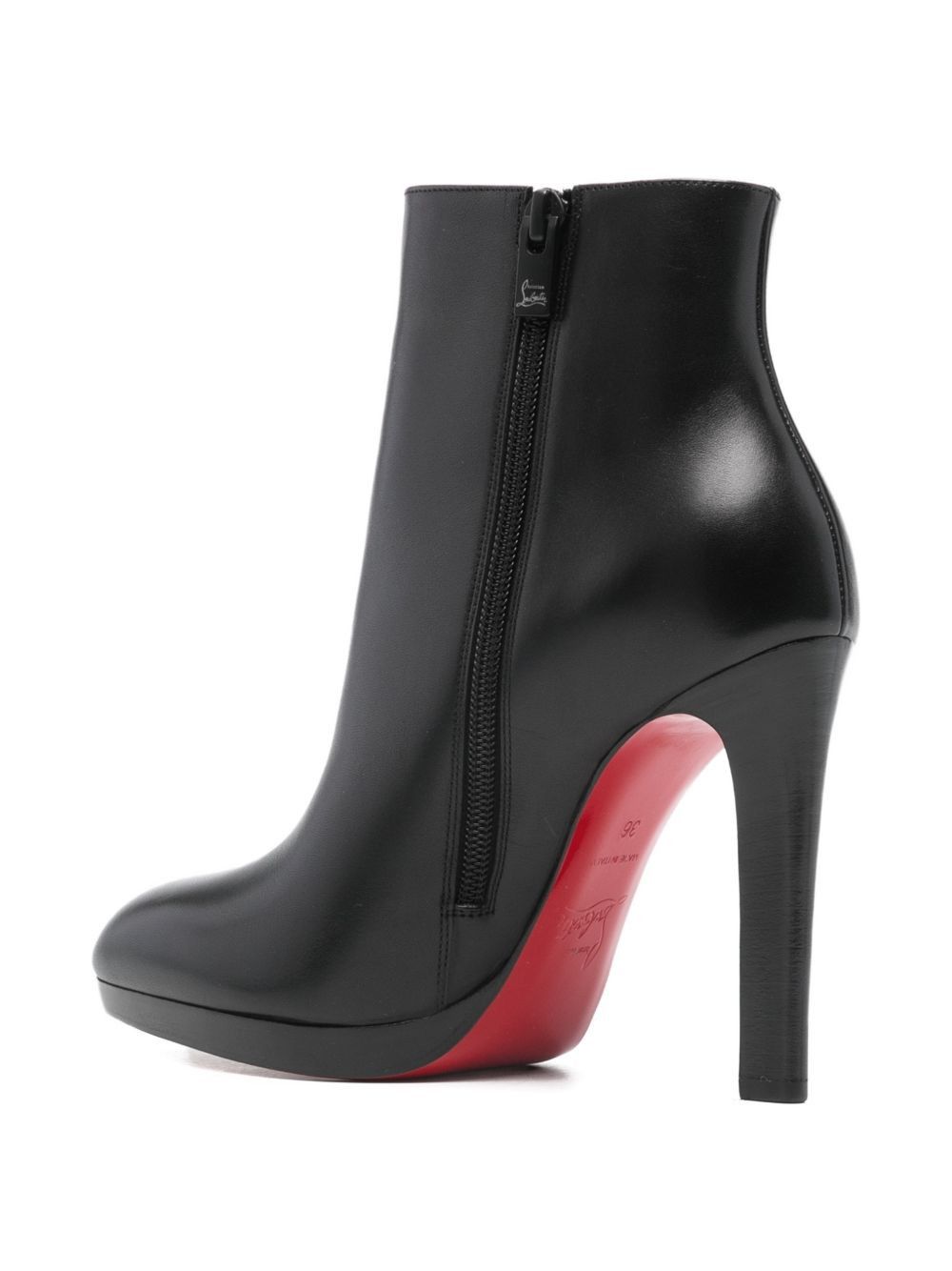 Christian Louboutin FANNYLOVE LEATHER BOOTS Size US 6 / IT 36 - 4 Thumbnail