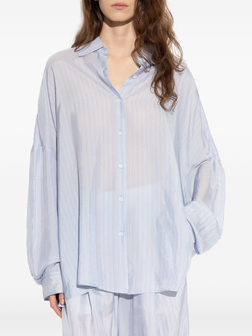 Dries Van Noten CASIA PRINTED SHIRT Size S / US 4 / IT 40 - 4 Thumbnail