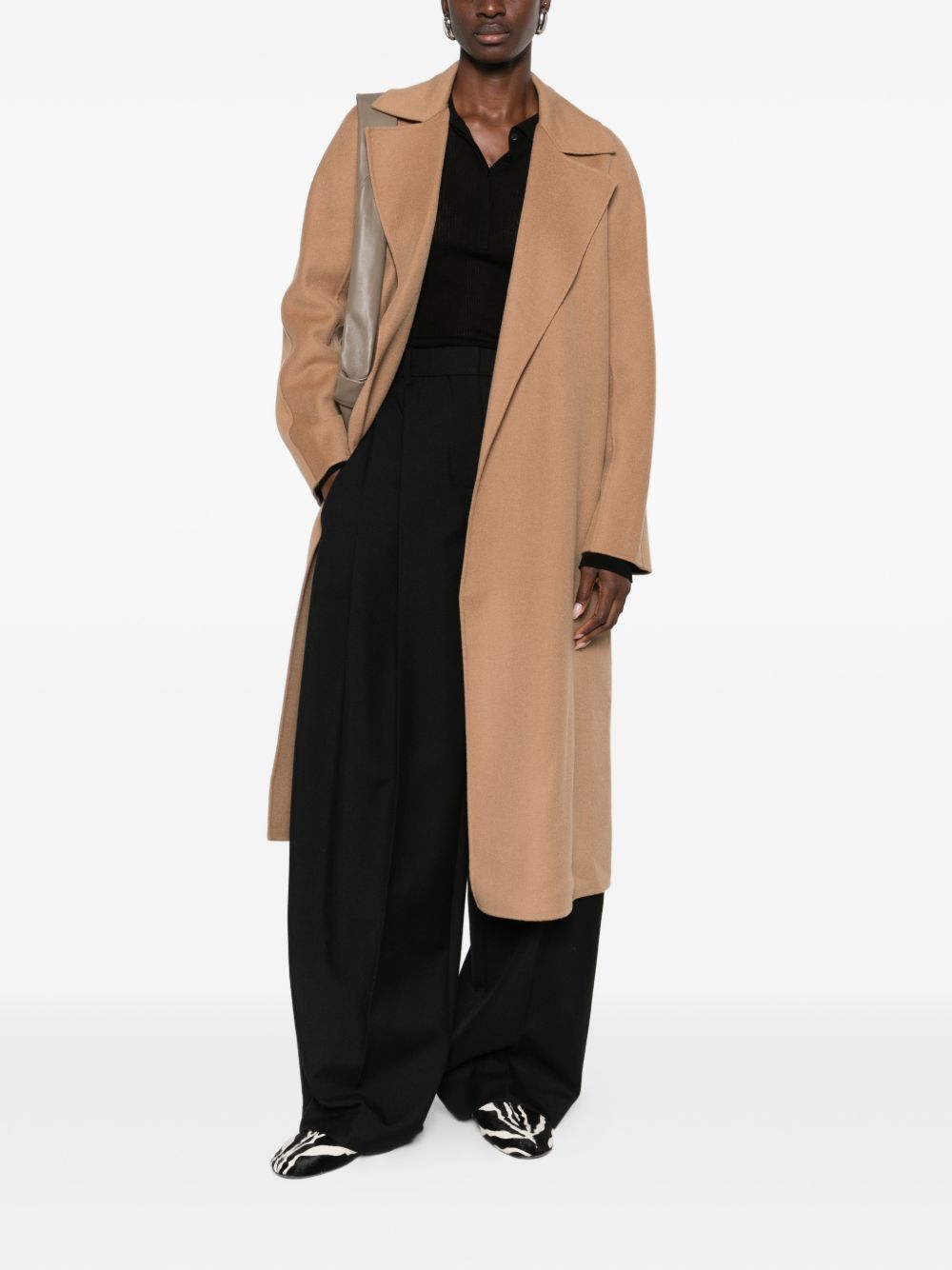 Max Mara WOOL LONG COAT Size XS / US 0-2 / IT 36-38 - 4 Thumbnail