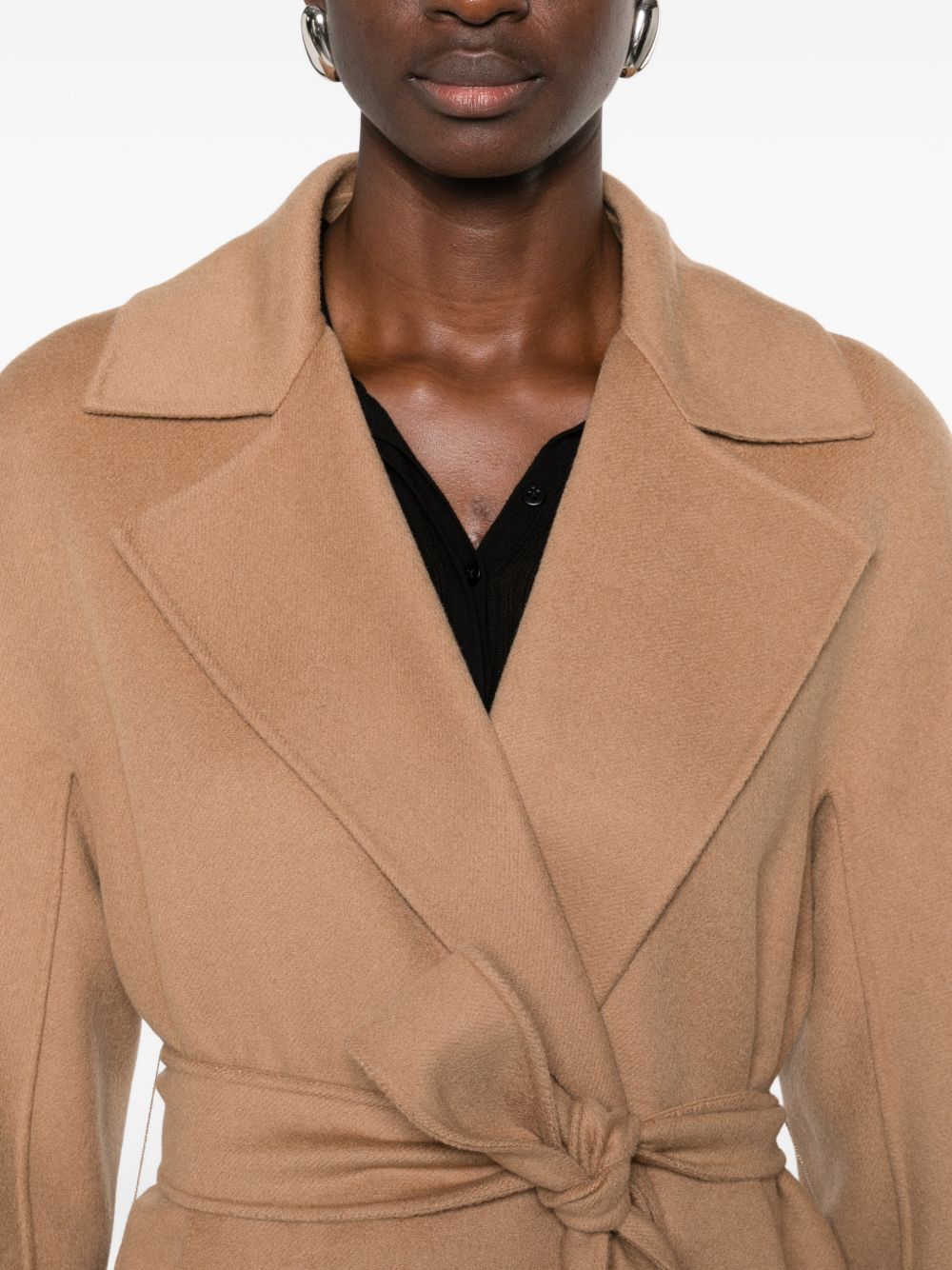 Max Mara WOOL LONG COAT Size M / US 6-8 / IT 42-44 - 3 Thumbnail