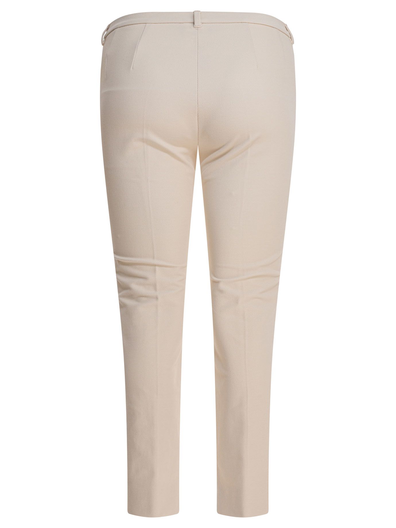 Max Mara Stretch Cotton Blend Pants Size 26" / US 2 / IT 38 - 2 Thumbnail