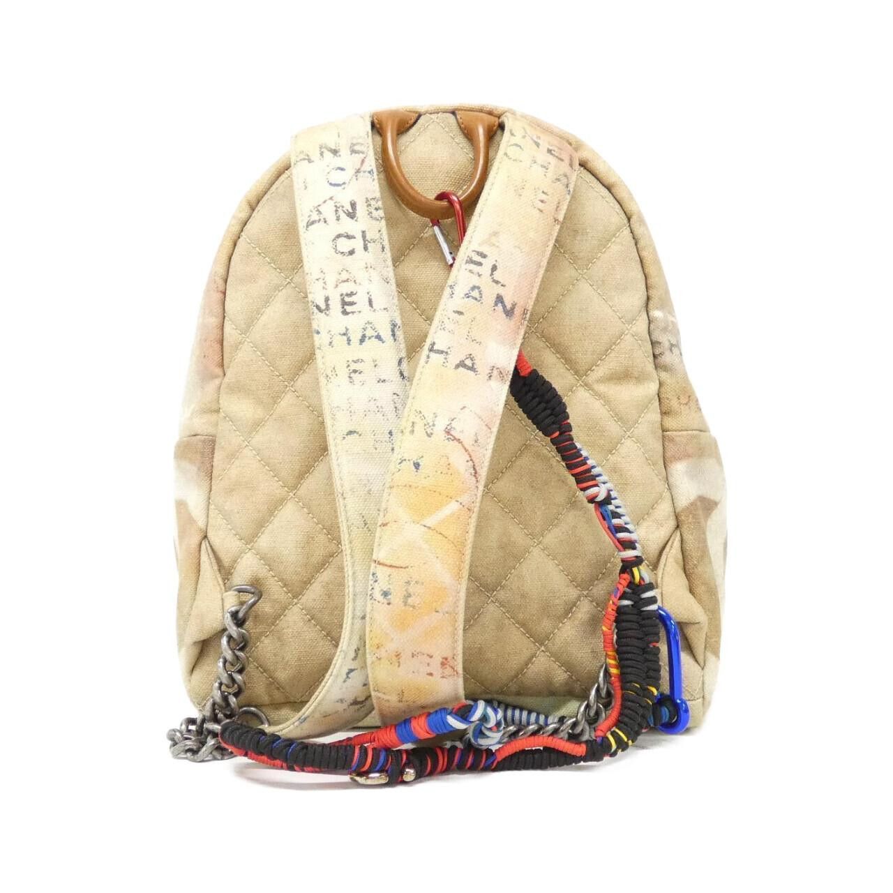 Chanel Chanel Chanel Canvas Backpack Textile Backpack 92352 DUTY FREE for USA Size ONE SIZE - 2 Thumbnail
