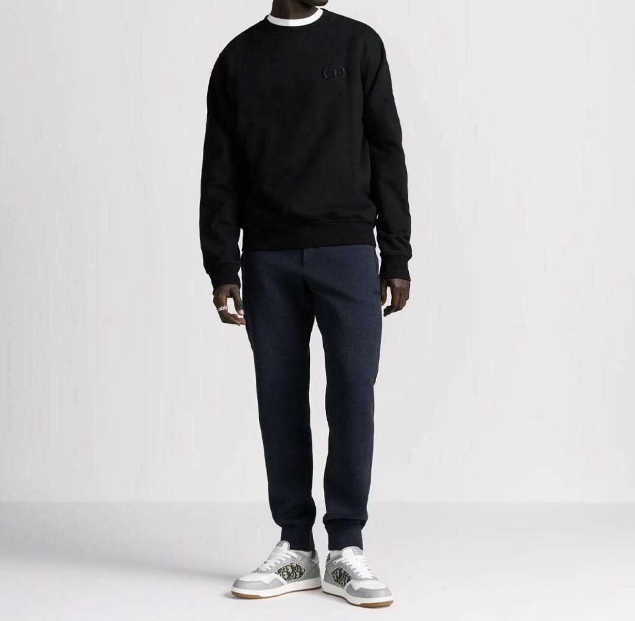 Dior Dior CD Icon Black Sweatshirt for Men Size US L / EU 52-54 / 3 - 8 Thumbnail