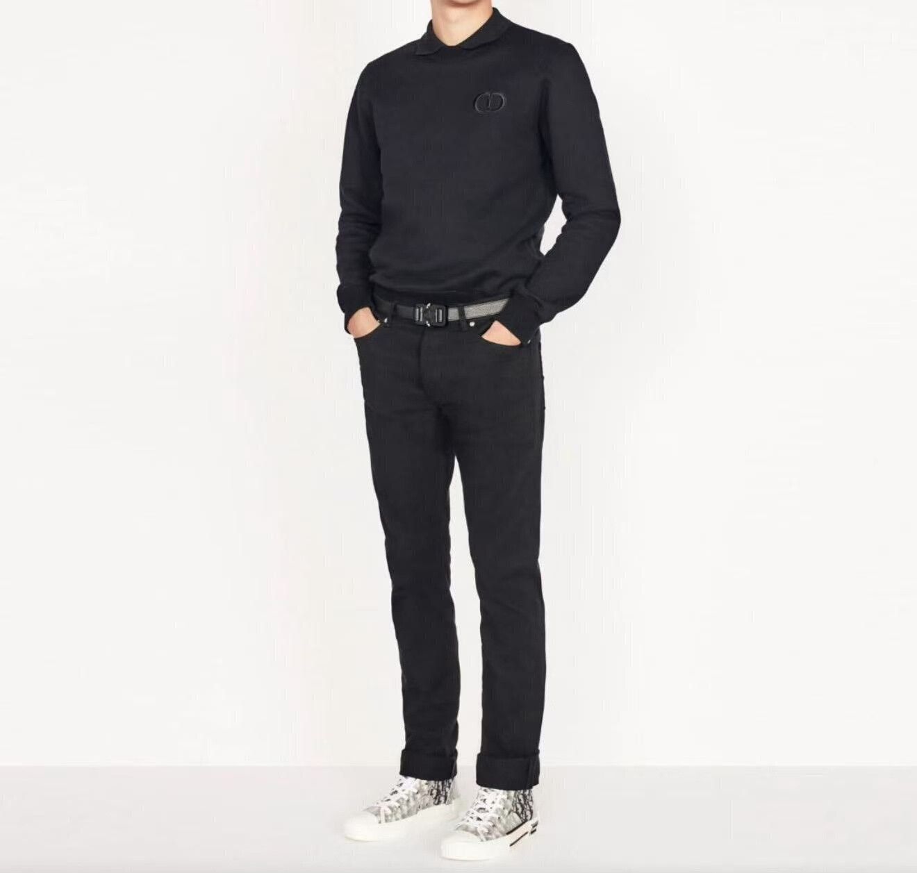 Dior Dior CD Icon Black Sweatshirt for Men Size US L / EU 52-54 / 3 - 7 Thumbnail
