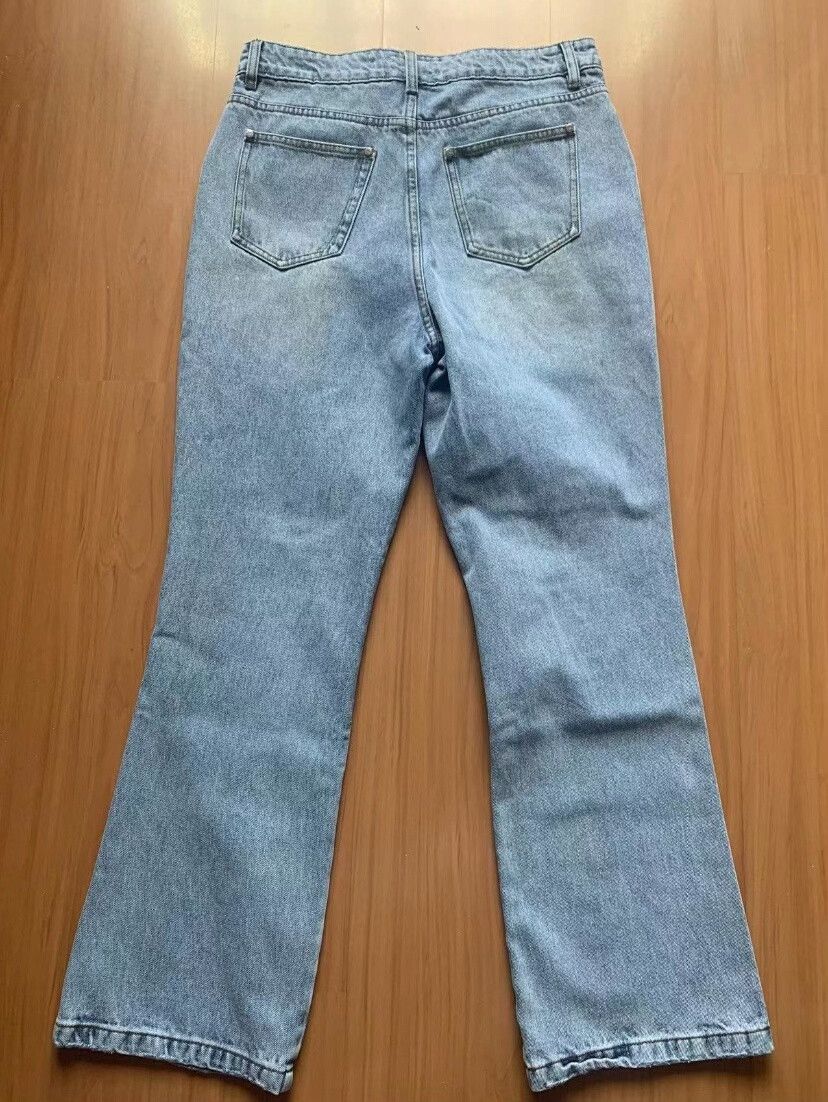 Half Evil Esoteric Freeze Initial Denim Jeans Size 3 Size US 28 / EU 44 - 2 Thumbnail