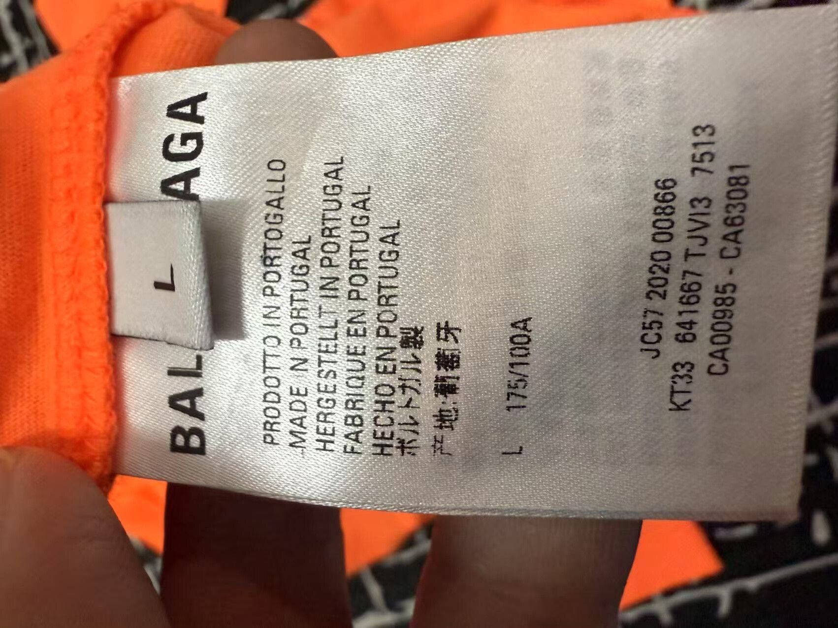 Balenciaga Balenciaga Logo Print Orange Sweatshirt Size US L / EU 52-54 / 3 - 5 Thumbnail