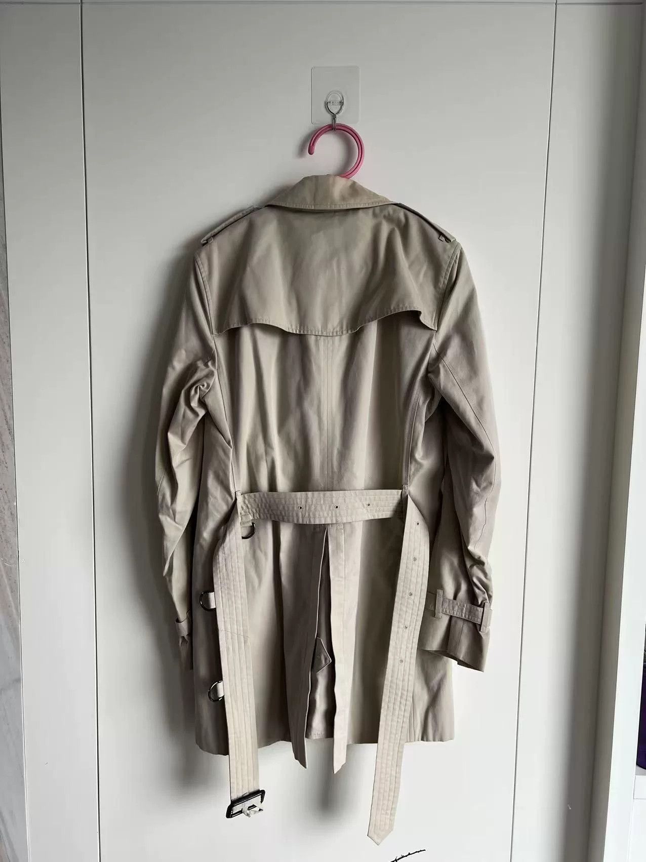 Burberry Burberry Double-Breasted Trench Coat in Beige Size US S / EU 44-46 / 1 - 2 Thumbnail