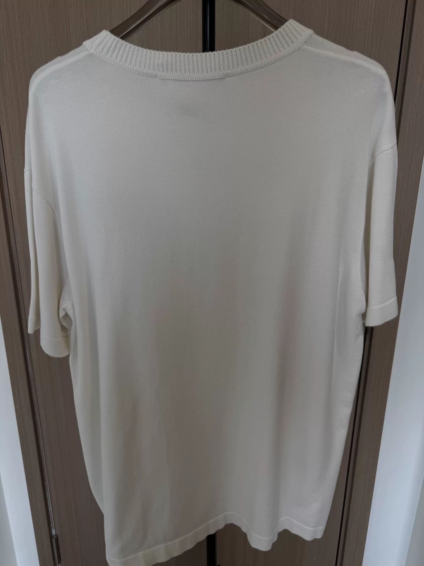 Louis Vuitton Louis Vuitton Embroidered Logo Knitted Tee Size US L / EU 52-54 / 3 - 2 Thumbnail