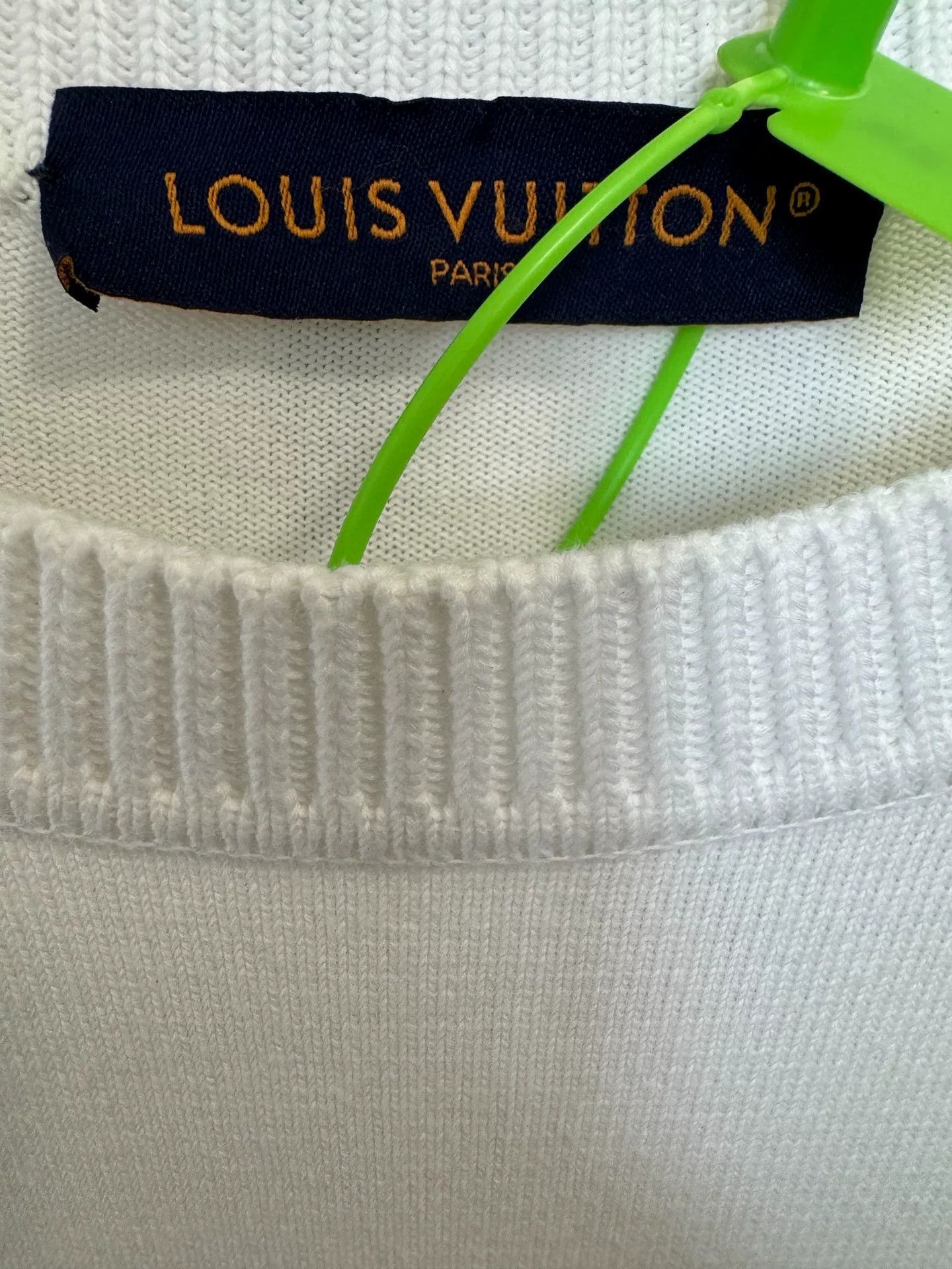 Louis Vuitton Louis Vuitton Embroidered Logo Knitted Tee Size US L / EU 52-54 / 3 - 3 Thumbnail
