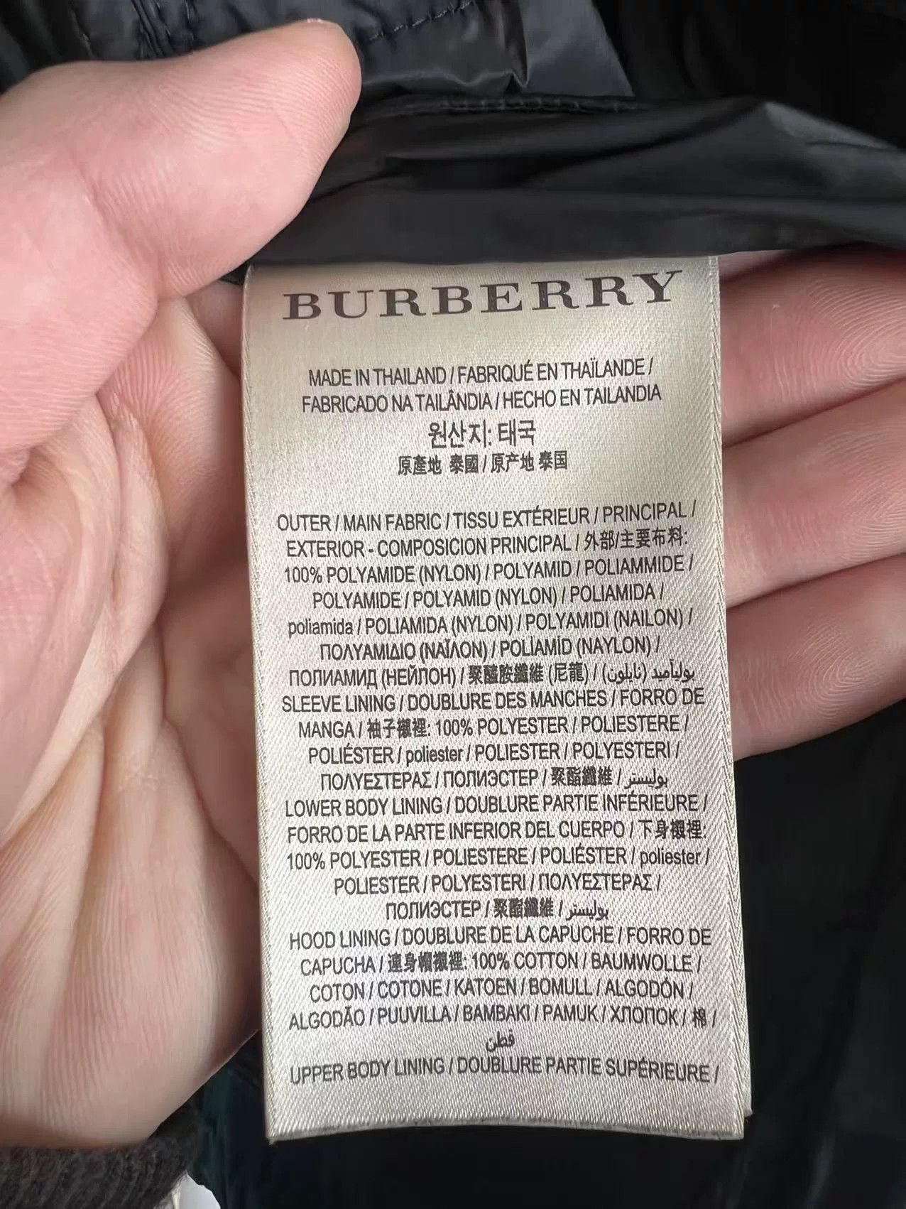 Burberry Burberry Hooded Zippered Down Jacket Unisex Size US M / EU 48-50 / 2 - 3 Thumbnail