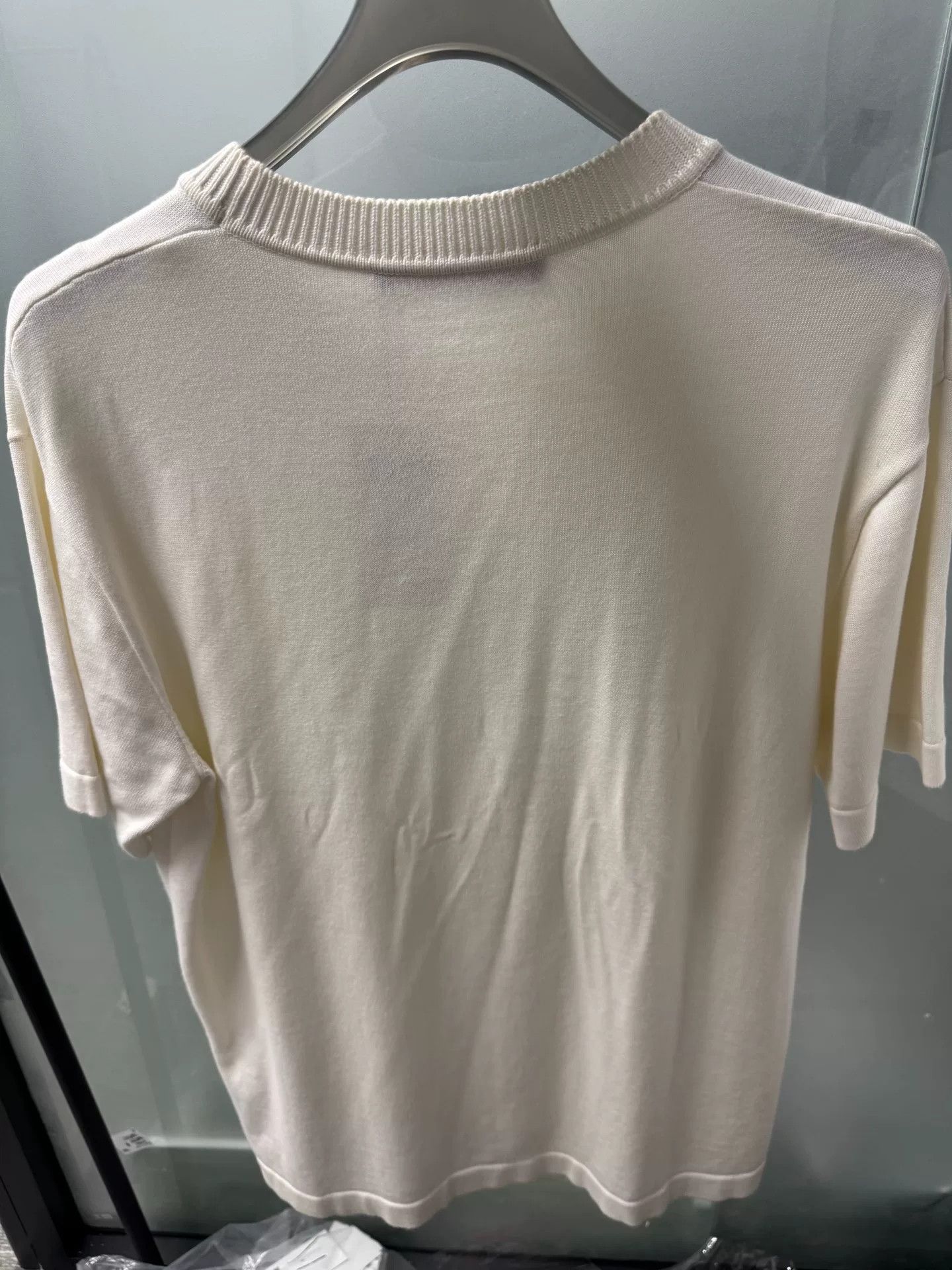 Louis Vuitton Louis Vuitton Green Logo Knit Short Sleeve Size US M / EU 48-50 / 2 - 2 Thumbnail