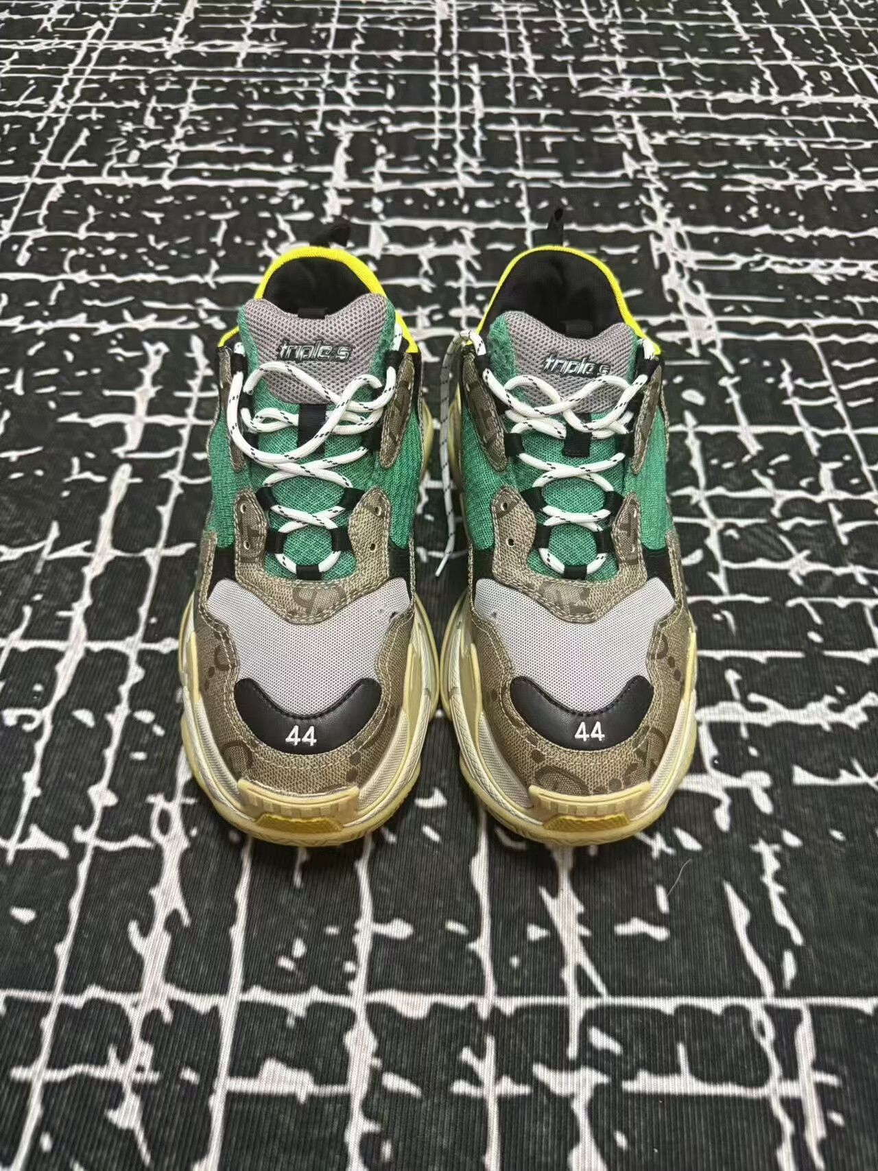 Balenciaga Gucci x Balenciaga Triple S Sneakers Size US 10 / EU 43 - 2 Thumbnail